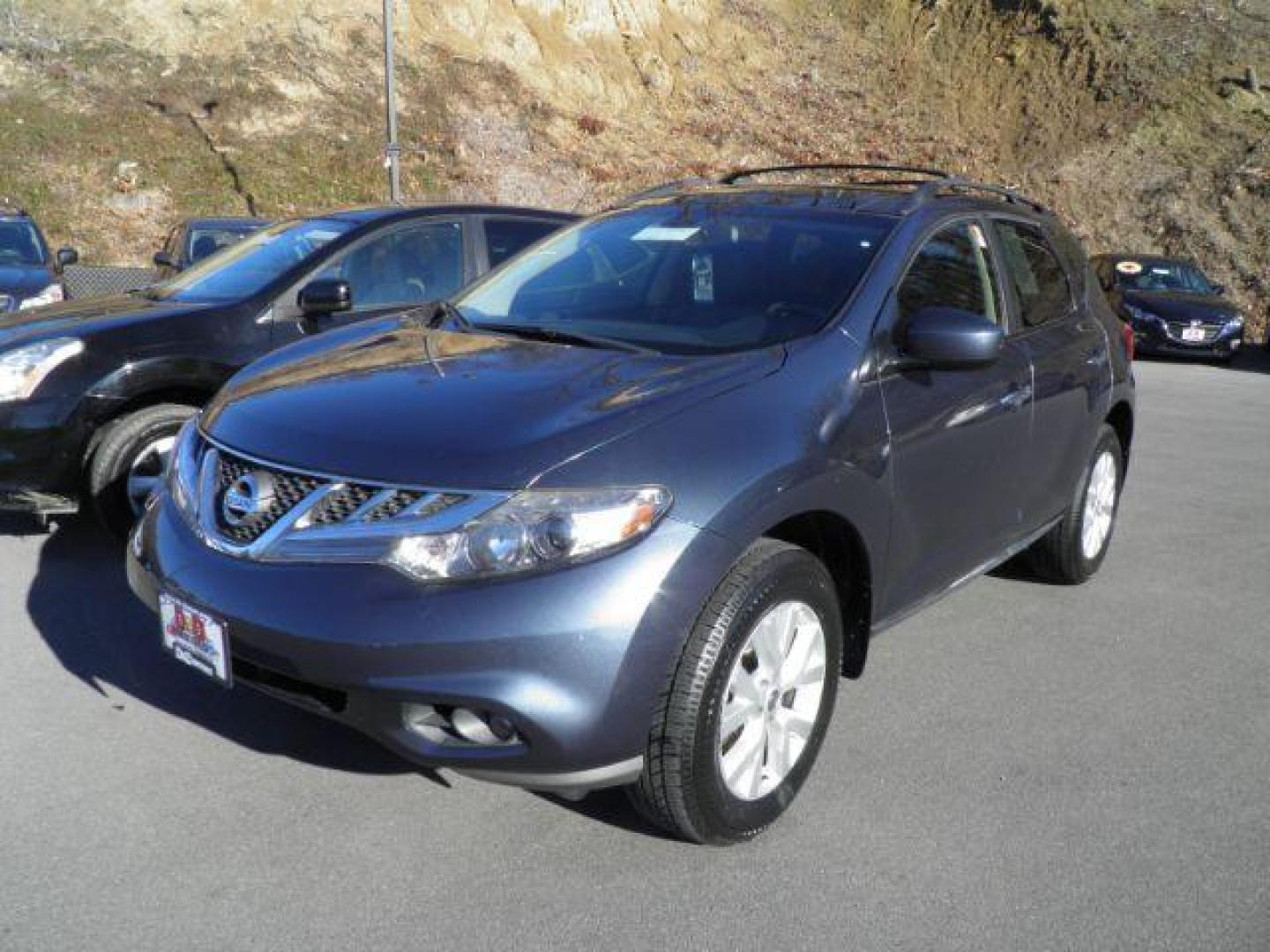 2013 GRAY Nissan Murano SL AWD (JN8AZ1MW3DW) with an 3.5L V6 engine, CVT transmission, located at 15520 McMullen Hwy SW, Belair, MD, 21502, (301) 729-3700, 39.581375, -78.846451 - Photo#0