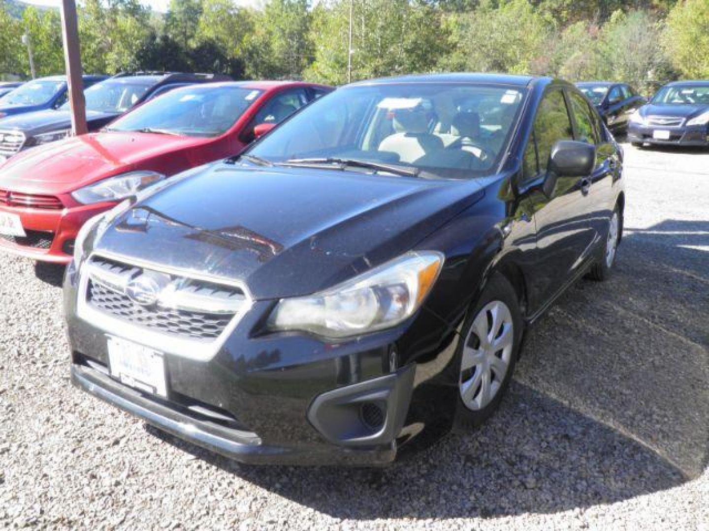 2013 BLACK SUBARU IMPREZA Base 4-Door (JF1GJAA62DH) with an 2.0L L4 engine, AT transmission, located at 15520 McMullen Hwy SW, Belair, MD, 21502, (301) 729-3700, 39.581375, -78.846451 - Photo#0