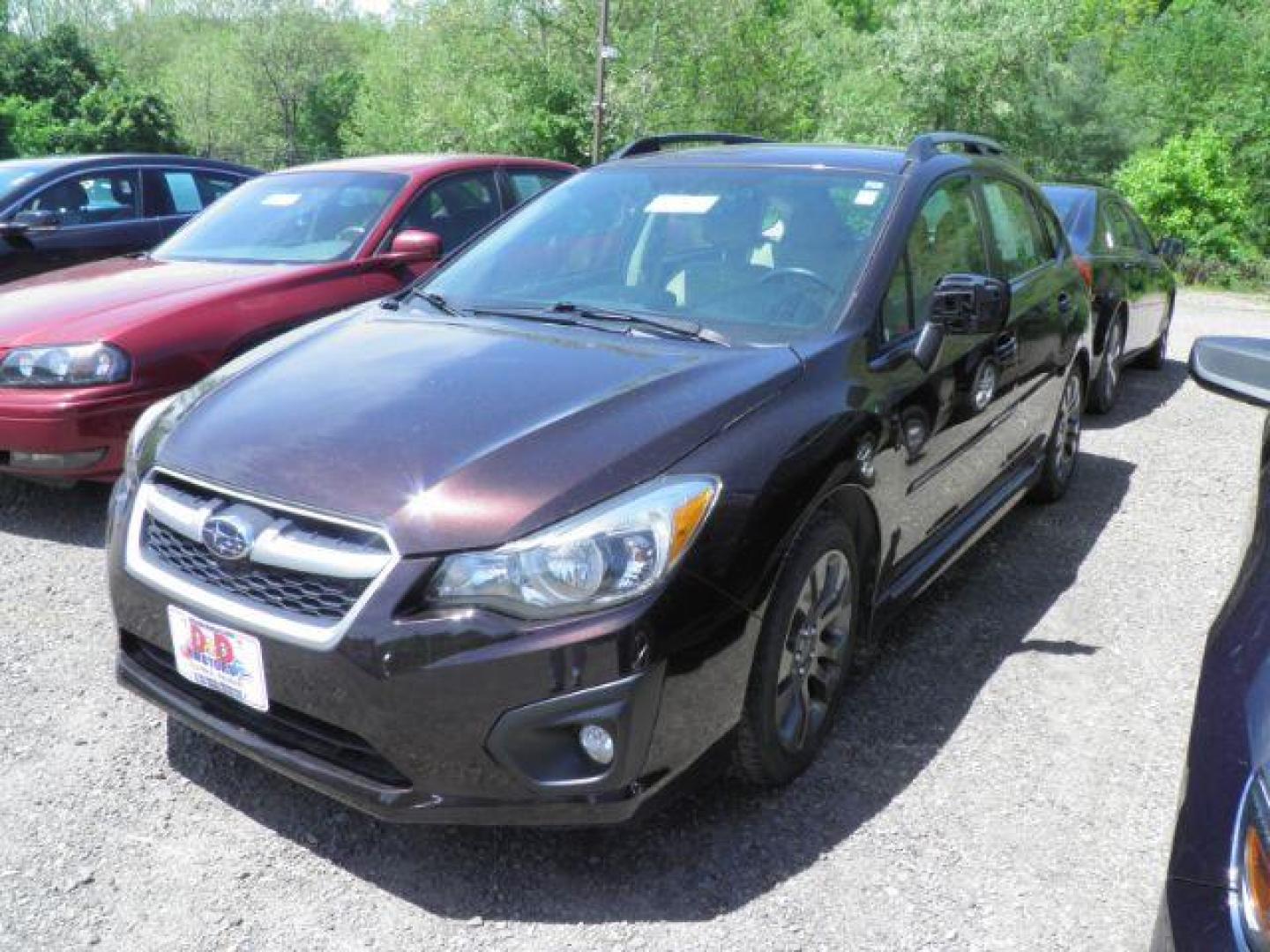 2013 MAROON Subaru Impreza 5DR (JF1GPAL69D2) with an 2.0L L4 engine, located at 19521 New George's Creek Rd SW, Barton, MD, 21521, (301) 463-2404, 39.524323, -79.017906 - Photo#0