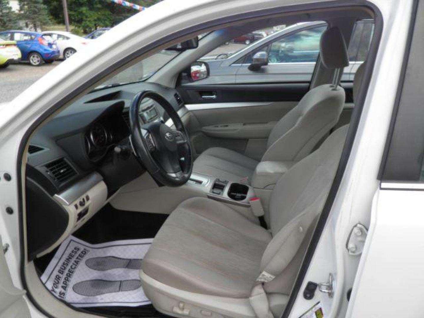 2013 WHITE Subaru Legacy 2.5i Premium (4S3BMBC60D3) with an 2.5 L4 engine, CVT transmission, located at 19521 New George's Creek Rd SW, Barton, MD, 21521, (301) 463-2404, 39.524323, -79.017906 - Photo#1