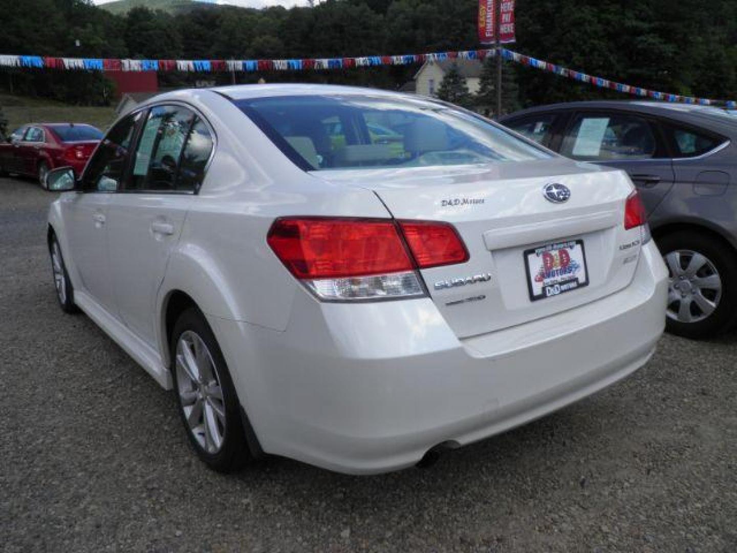 2013 WHITE Subaru Legacy 2.5i Premium (4S3BMBC60D3) with an 2.5 L4 engine, CVT transmission, located at 19521 New George's Creek Rd SW, Barton, MD, 21521, (301) 463-2404, 39.524323, -79.017906 - Photo#4