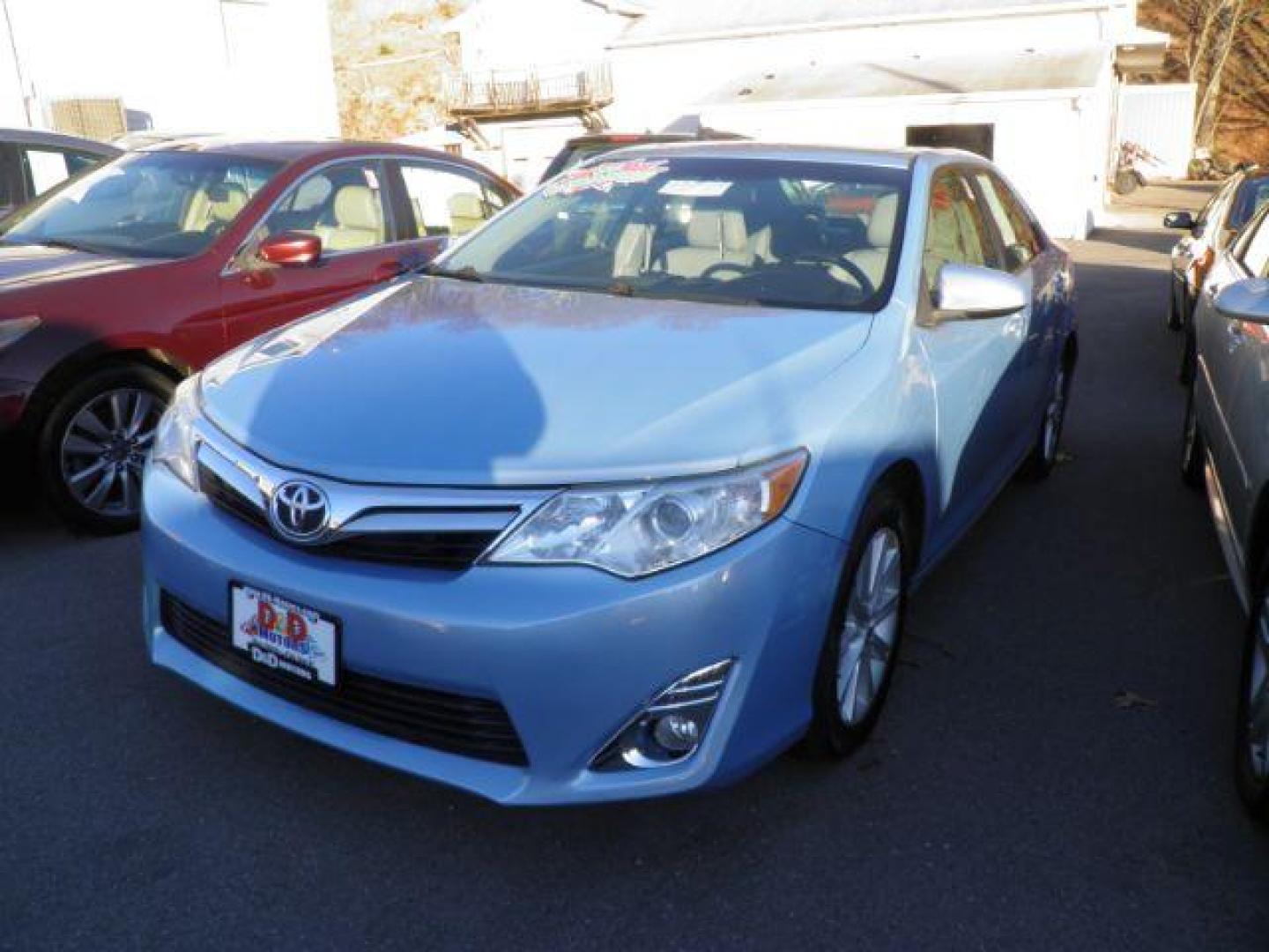 2013 BLUE TOYOTA CAMRY XLE (4T4BF1FK1DR) with an 2.5 L4 engine, AT transmission, located at 19521 New George's Creek Rd SW, Barton, MD, 21521, (301) 463-2404, 39.524323, -79.017906 - Photo#0