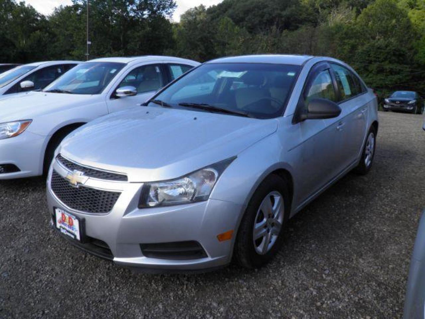 2014 SILVER Chevrolet Cruze LS Manual (1G1PB5SG5E7) with an 1.8 L4 engine, 6SP transmission, located at 19521 New George's Creek Rd SW, Barton, MD, 21521, (301) 463-2404, 39.524323, -79.017906 - Photo#0