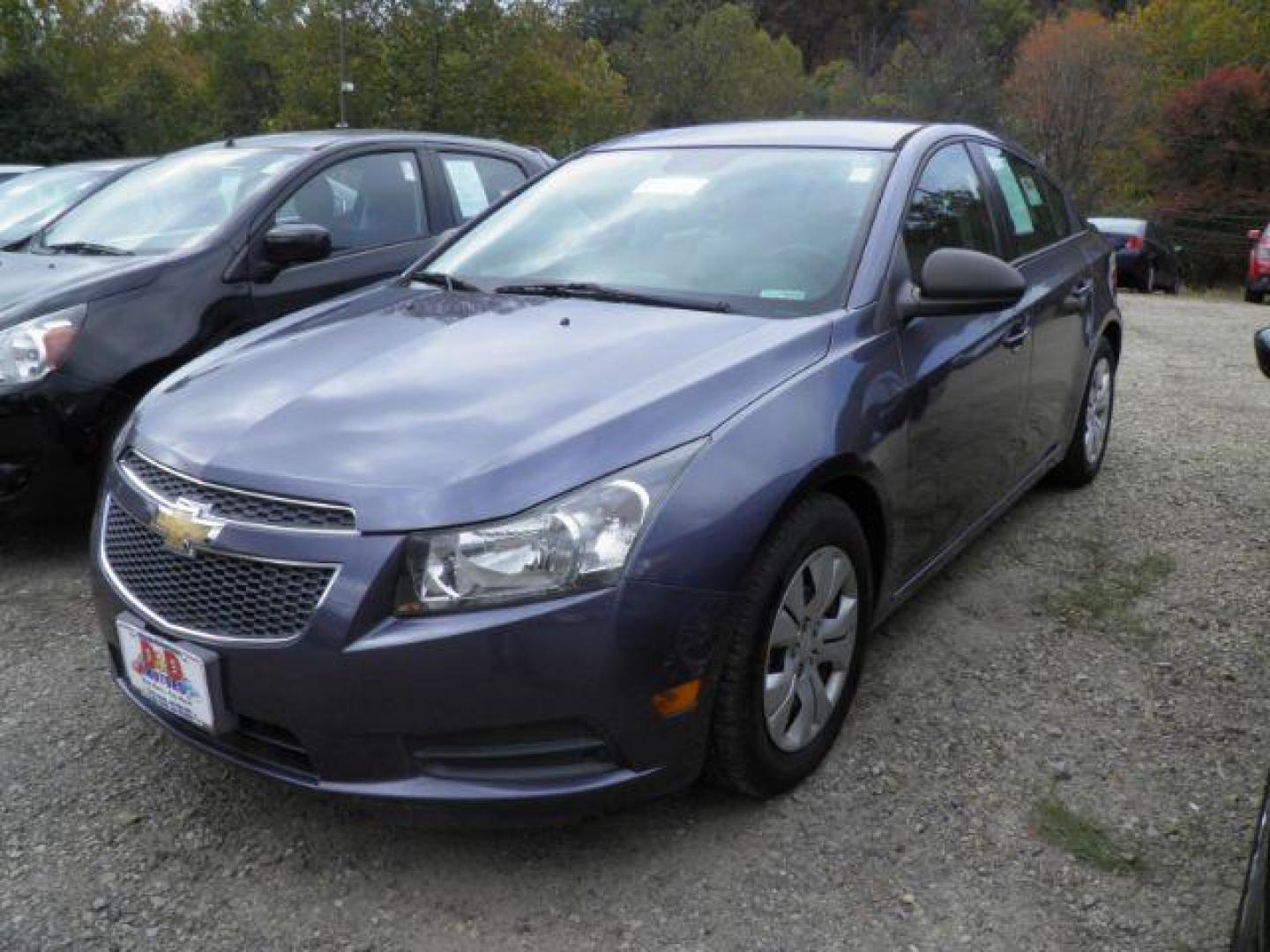 2014 Gray Chevrolet Cruze LS Auto (1G1PA5SG3E7) with an 1.8L L4 engine, AT transmission, located at 19521 New George's Creek Rd SW, Barton, MD, 21521, (301) 463-2404, 39.524323, -79.017906 - Photo#0