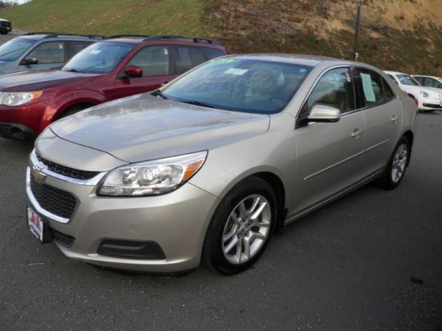 2014 TAN Chevrolet Malibu 1LT (1G11C5SL9EF) with an 2.5 L4 engine, AT transmission, located at 15520 McMullen Hwy SW, Belair, MD, 21502, (301) 729-3700, 39.581375, -78.846451 - Photo#0