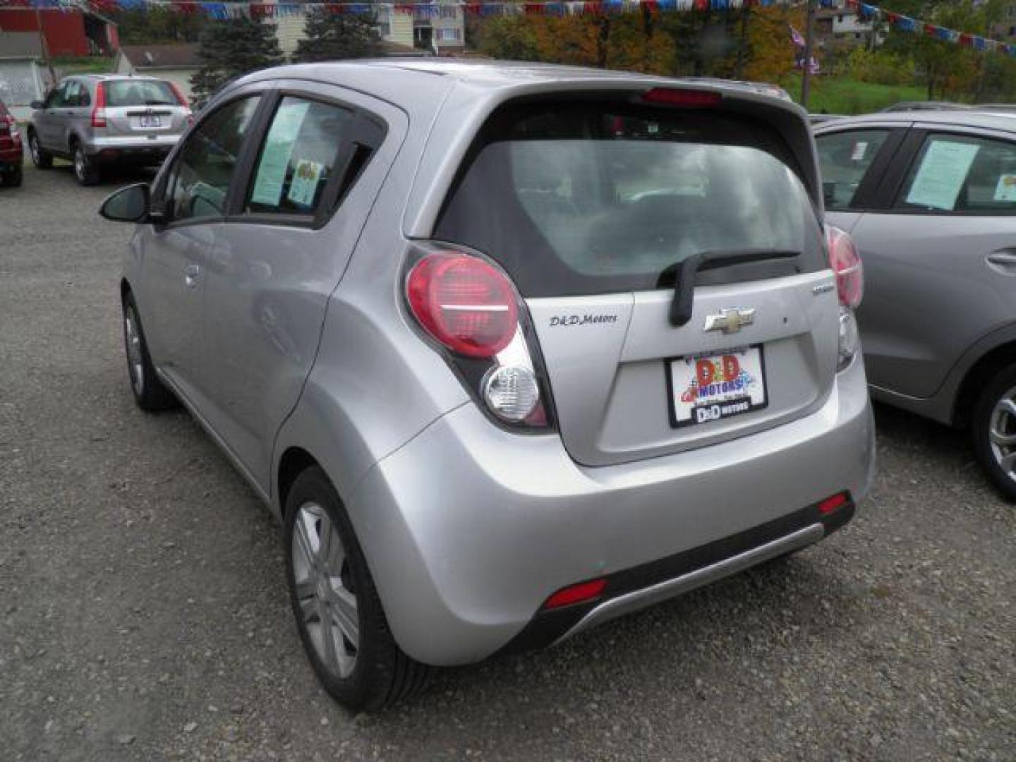 2014 GRAY Chevrolet Spark 1LT Auto (KL8CD6S90EC) with an 1.2L L4 engine, CVT transmission, located at 19521 New George's Creek Rd SW, Barton, MD, 21521, (301) 463-2404, 39.524323, -79.017906 - Photo#5