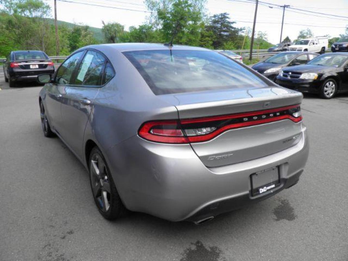 2014 SILVER Dodge Dart GT (1C3CDFEB9ED) with an 2.4L L4 engine, AT transmission, located at 15520 McMullen Hwy SW, Belair, MD, 21502, (301) 729-3700, 39.581375, -78.846451 - Photo#4