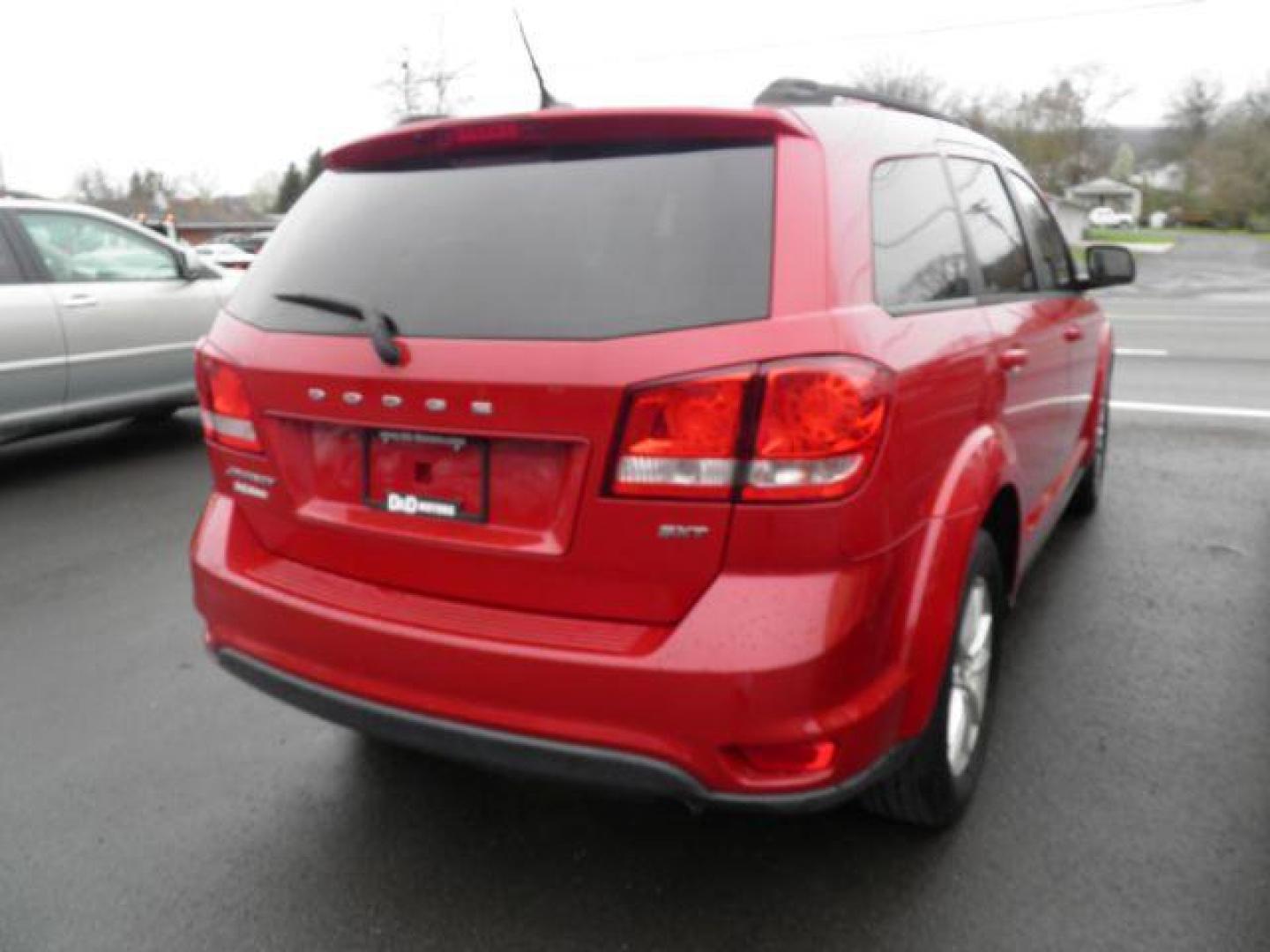 2014 RED Dodge Journey SXT (3C4PDCBB8ET) with an 2.4L L4 engine, AT transmission, located at 15520 McMullen Hwy SW, Belair, MD, 21502, (301) 729-3700, 39.581375, -78.846451 - Photo#6