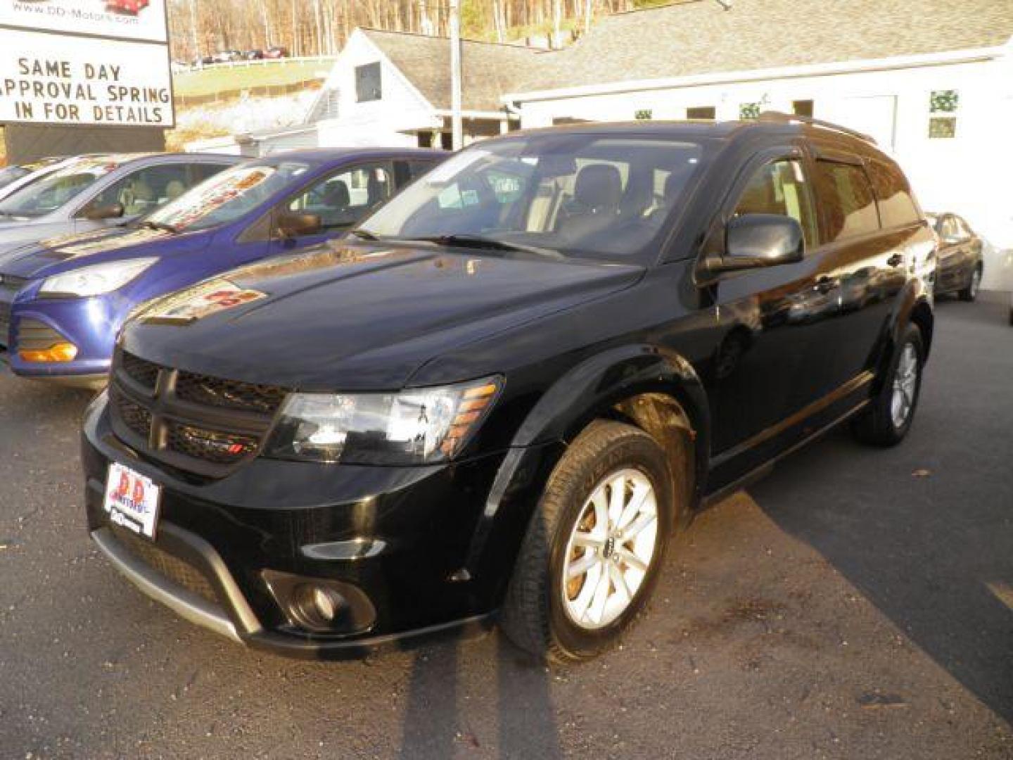 2014 BLACK Dodge Journey SXT AWD (3C4PDDBG2ET) with an 3.6L V6 engine, AT transmission, located at 15520 McMullen Hwy SW, Belair, MD, 21502, (301) 729-3700, 39.581375, -78.846451 - Photo#0