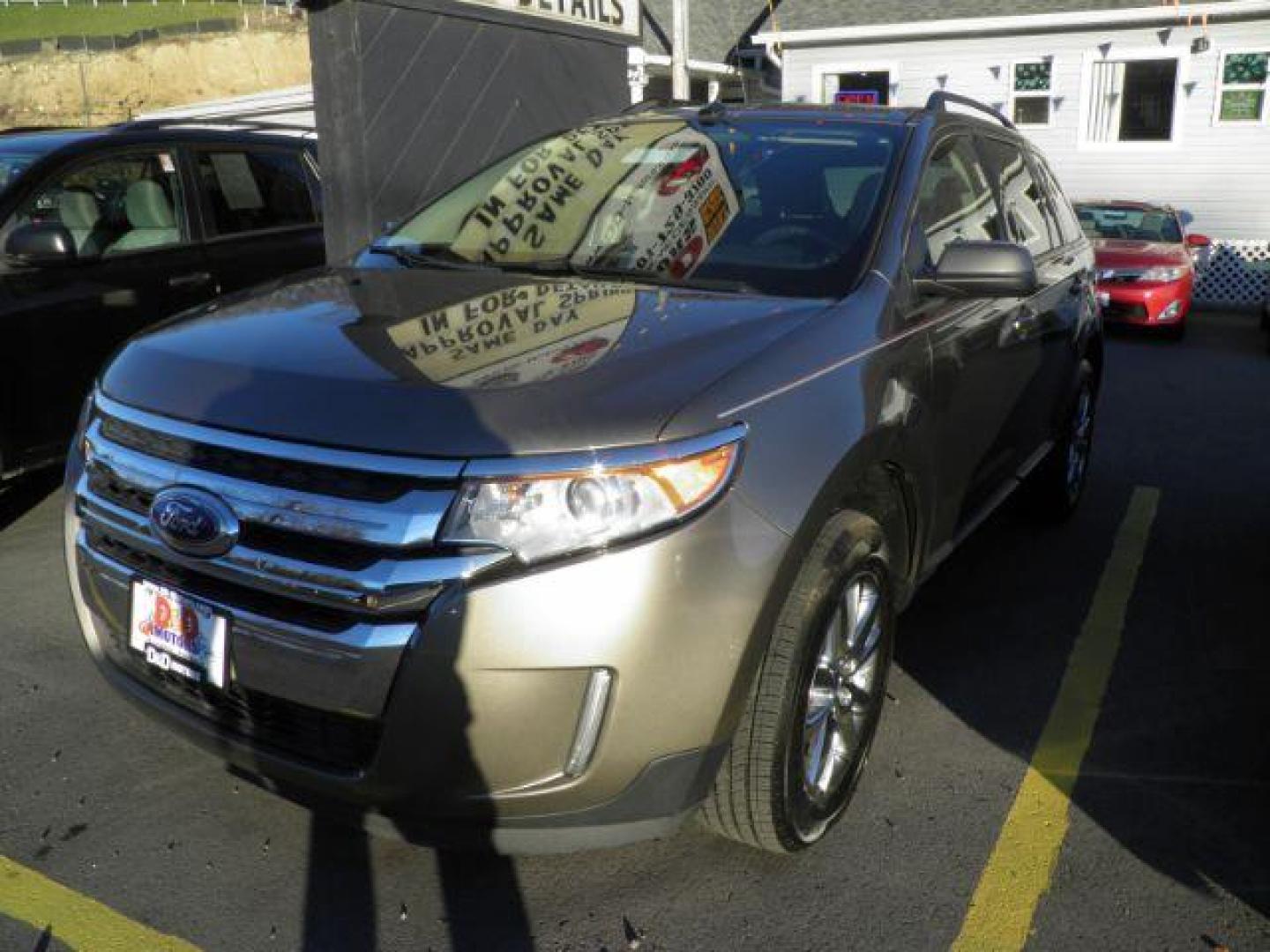 2014 GRAY Ford Edge SEL AWD (2FMDK4JC1EB) with an 3.5L V6 engine, AT transmission, located at 15520 McMullen Hwy SW, Belair, MD, 21502, (301) 729-3700, 39.581375, -78.846451 - Photo#0