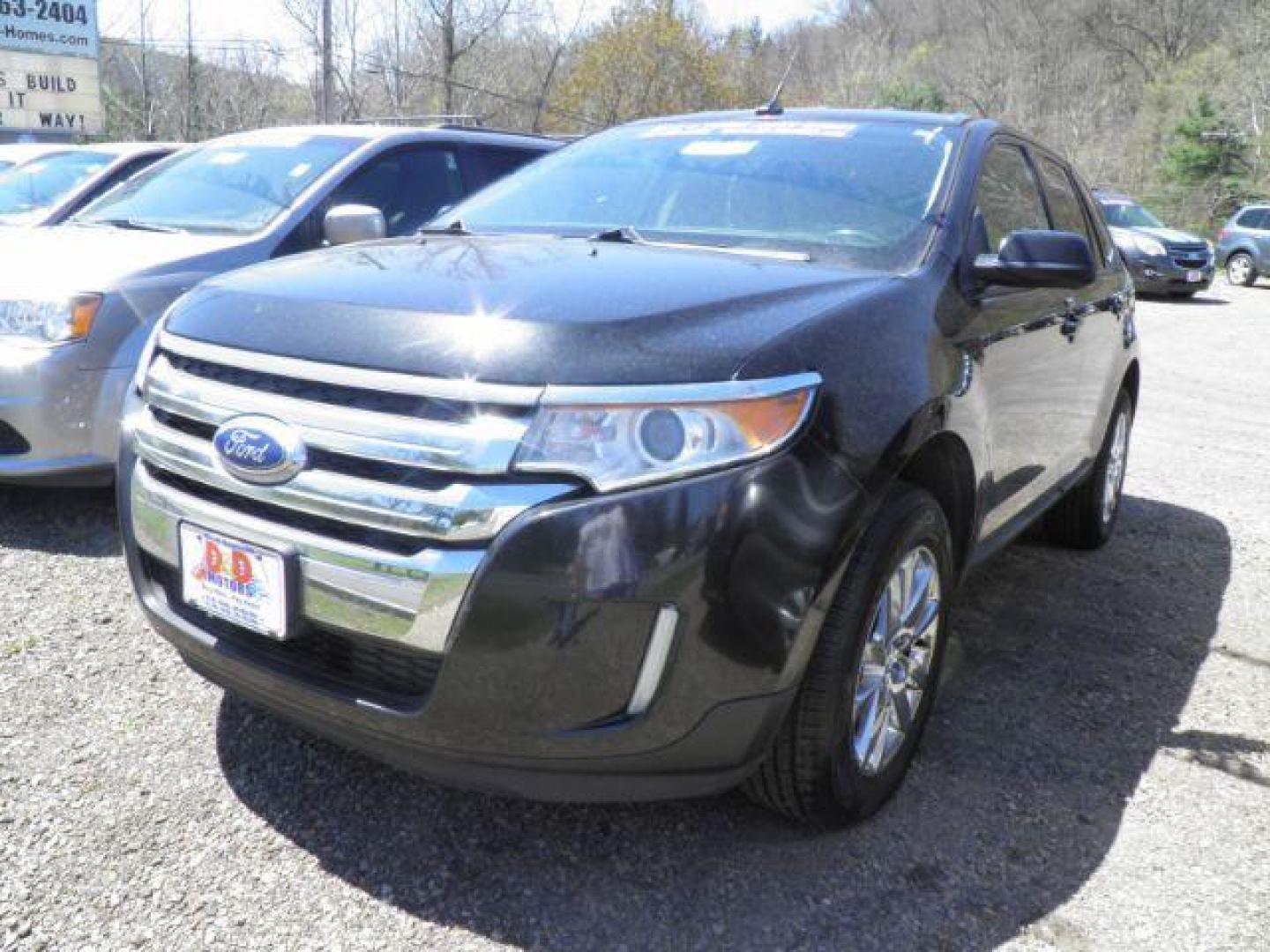 2014 BLACK Ford Edge SEL AWD (2FMDK4JC9EB) with an 3.5L V6 engine, AT transmission, located at 19521 New George's Creek Rd SW, Barton, MD, 21521, (301) 463-2404, 39.524323, -79.017906 - Photo#0