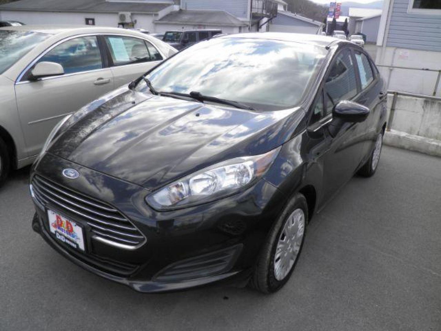 2014 BLACK Ford Fiesta S Sedan (3FADP4AJ2EM) with an 1.6L L4 engine, AT transmission, located at 15520 McMullen Hwy SW, Belair, MD, 21502, (301) 729-3700, 39.581375, -78.846451 - Photo#0