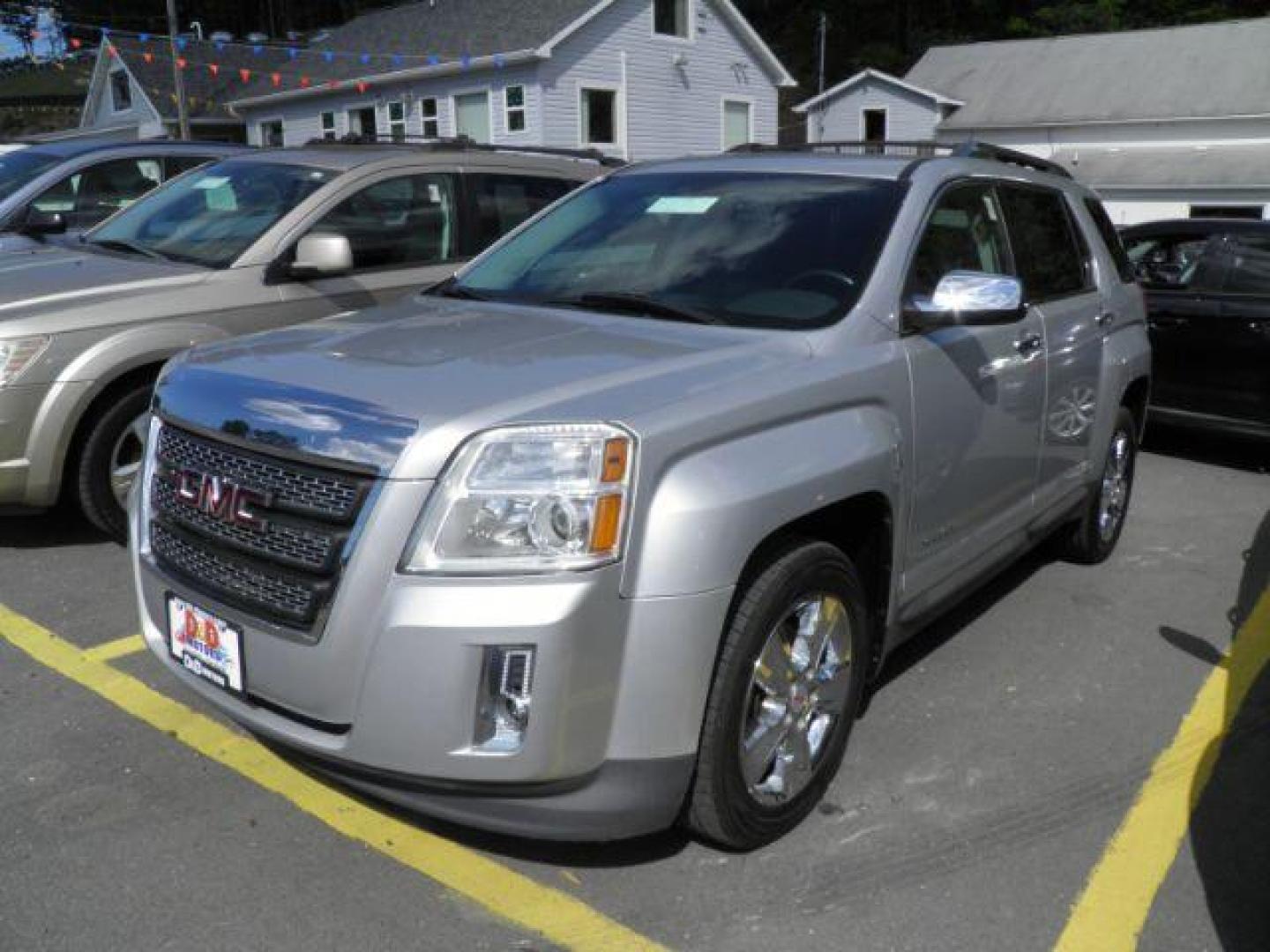 2014 GRAY GMC Terrain SLT2 AWD (2GKFLYE34E6) with an 3.6L V6 engine, AT transmission, located at 15520 McMullen Hwy SW, Belair, MD, 21502, (301) 729-3700, 39.581375, -78.846451 - Photo#0