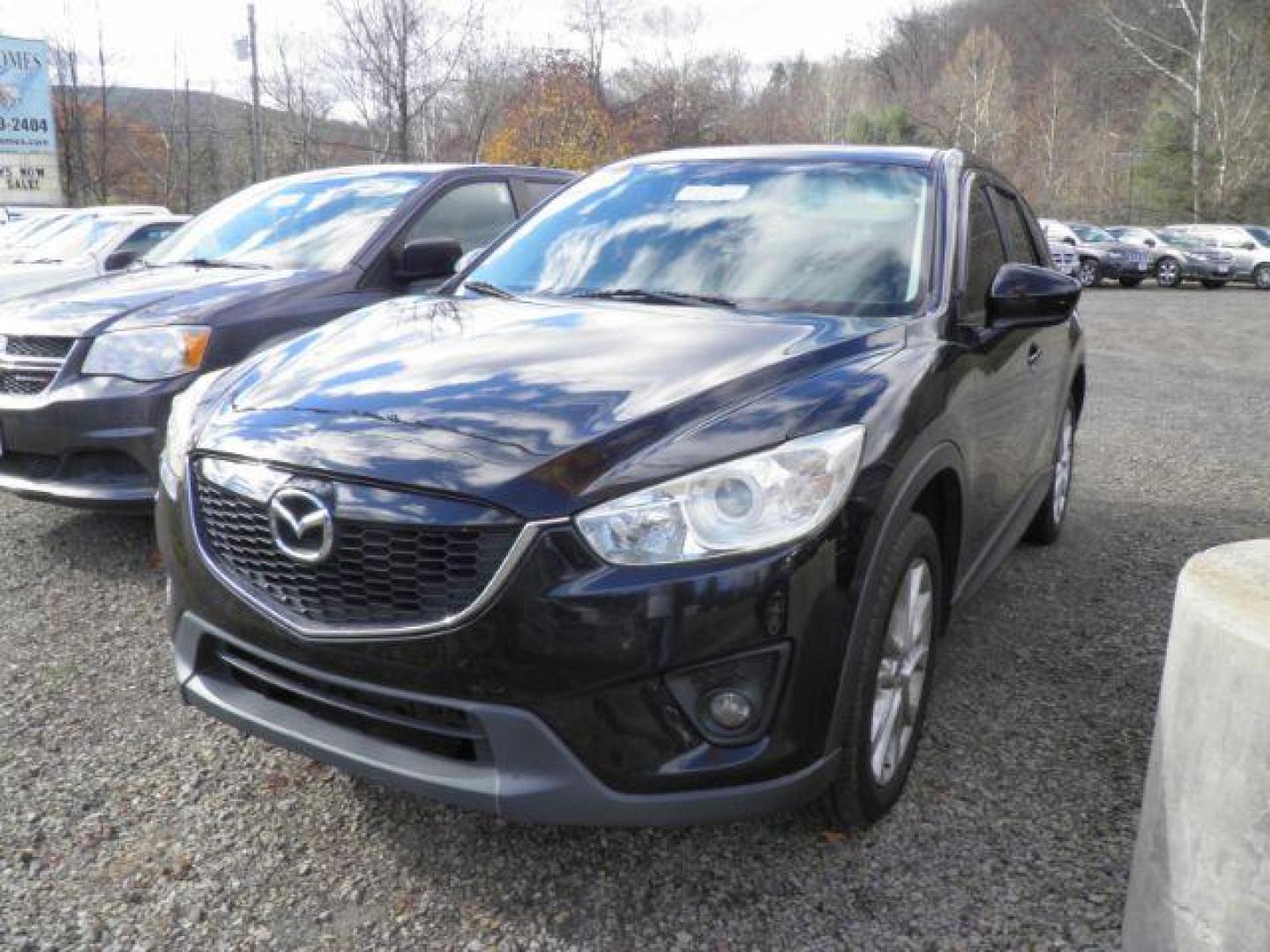 2014 BLACK Mazda CX-5 Grand Touring AWD (JM3KE4DYXE0) with an 2.5 L4 engine, AT transmission, located at 19521 New George's Creek Rd SW, Barton, MD, 21521, (301) 463-2404, 39.524323, -79.017906 - Photo#0