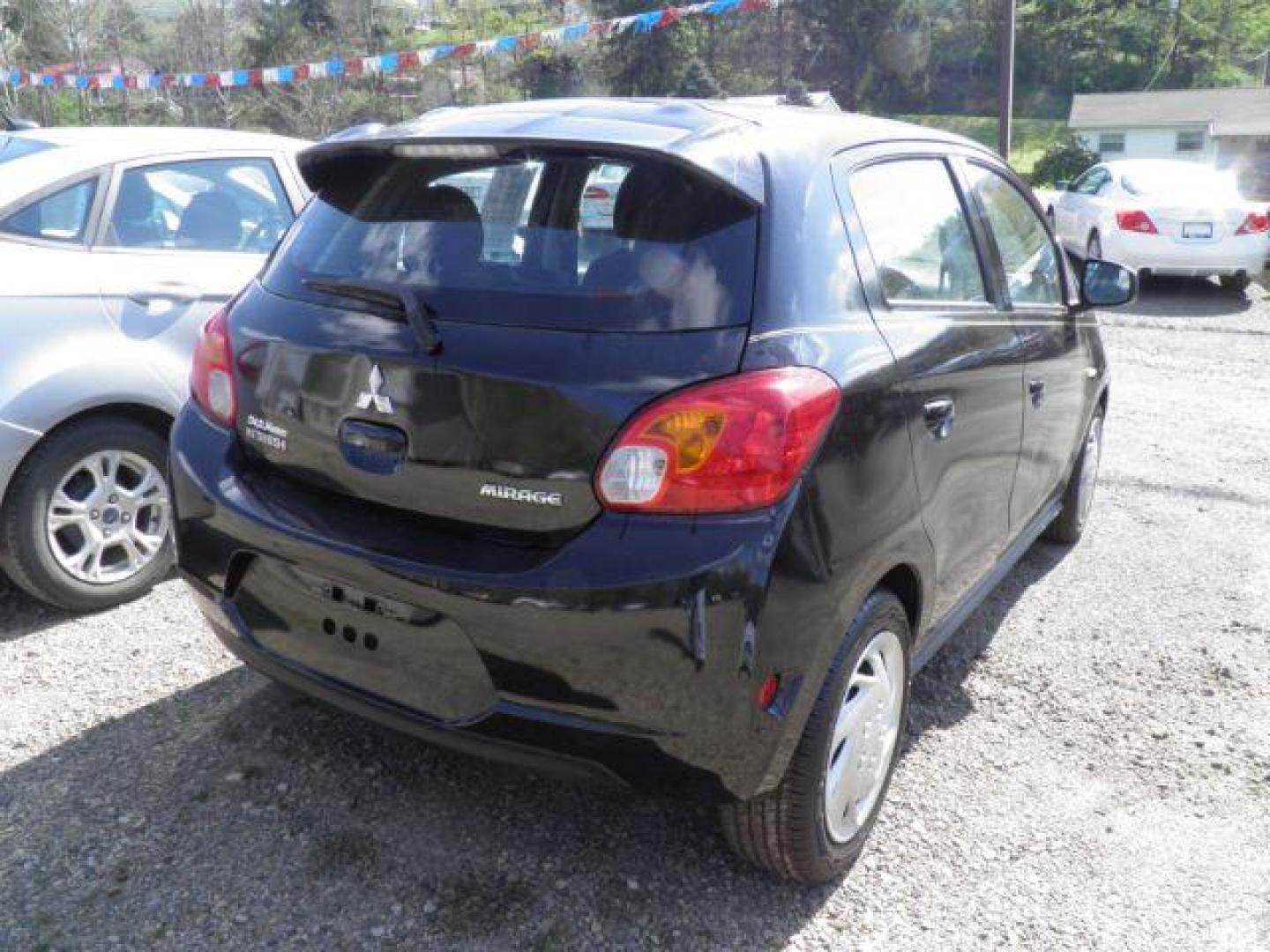 2014 BLACK Mitsubishi Mirage ES (ML32A3HJ2EH) with an 1.2l L4 engine, AT transmission, located at 19521 New George's Creek Rd SW, Barton, MD, 21521, (301) 463-2404, 39.524323, -79.017906 - Photo#4