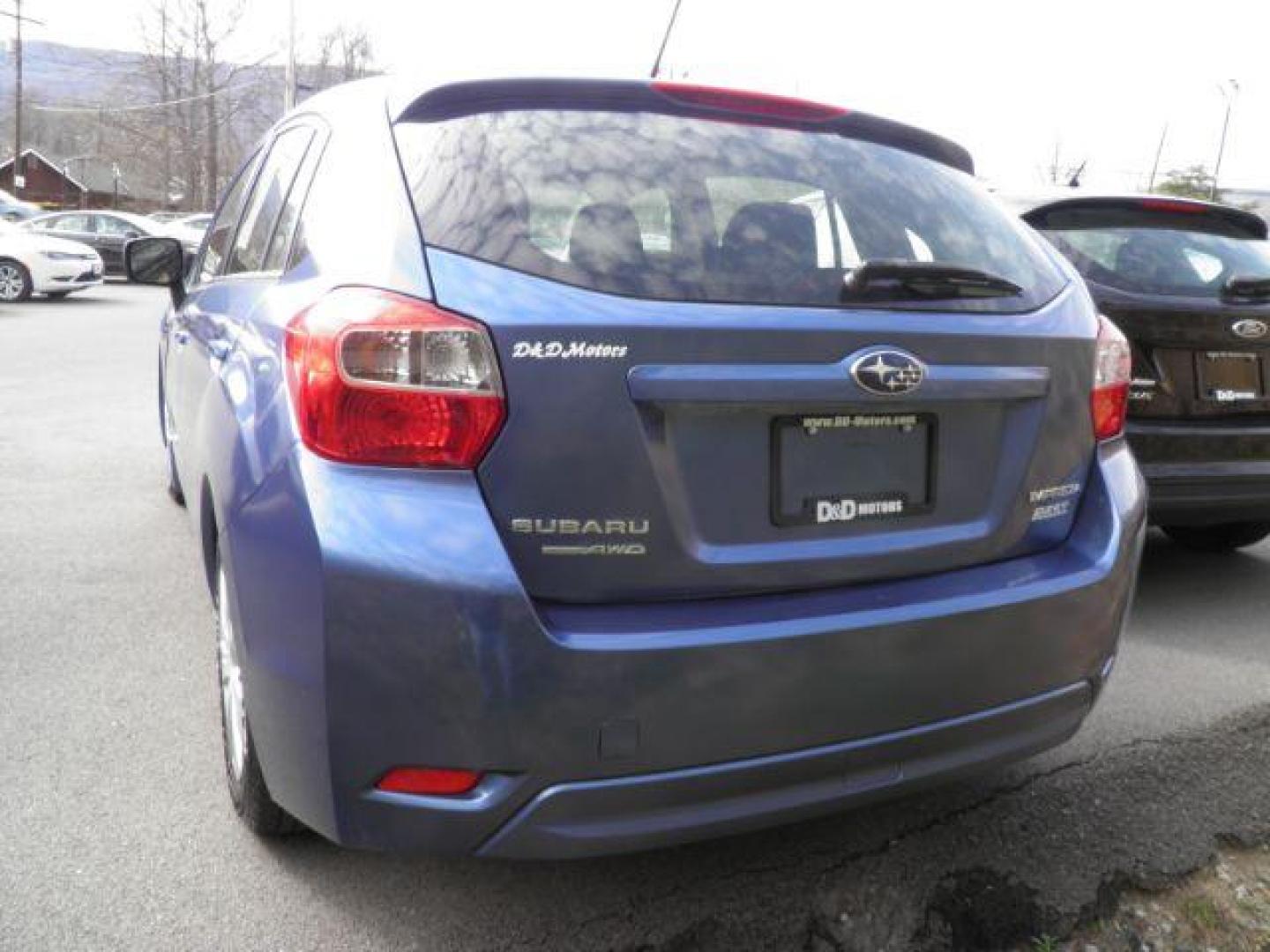 2014 BLUE Subaru Impreza 5DR (JF1GPAA65E8) with an 2.0l H4 engine, AT transmission, located at 19521 New George's Creek Rd SW, Barton, MD, 21521, (301) 463-2404, 39.524323, -79.017906 - Photo#5