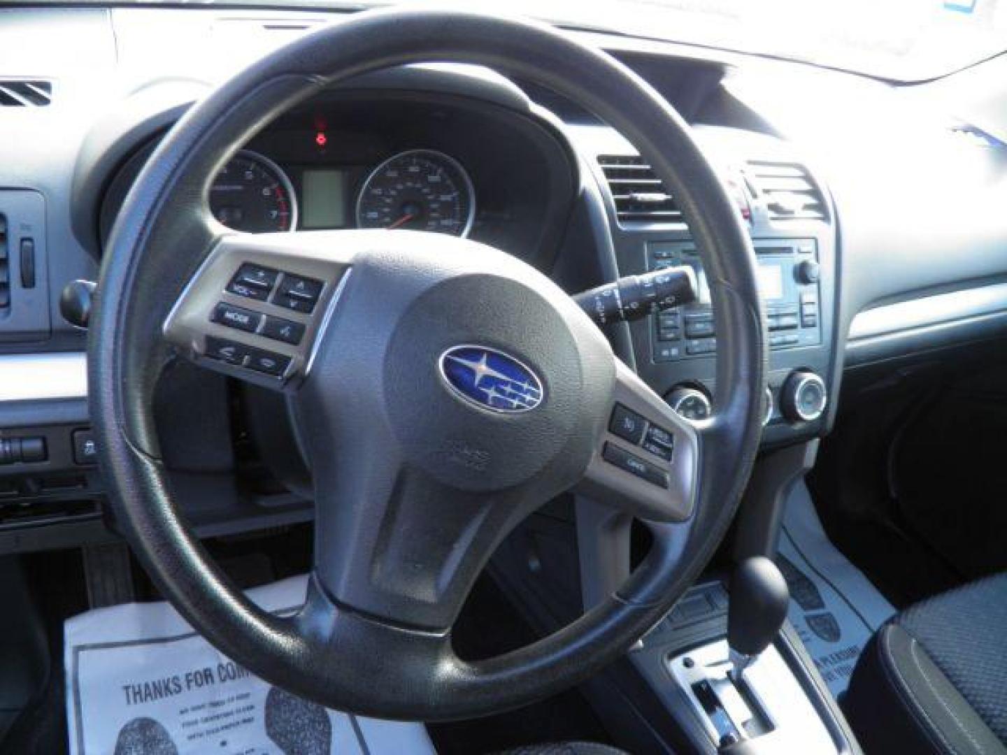 2014 SILVER Subaru Forester 2.5i (JF2SJAAC6EH) with an 2.5 L4 engine, AT transmission, located at 19521 New George's Creek Rd SW, Barton, MD, 21521, (301) 463-2404, 39.524323, -79.017906 - Photo#2