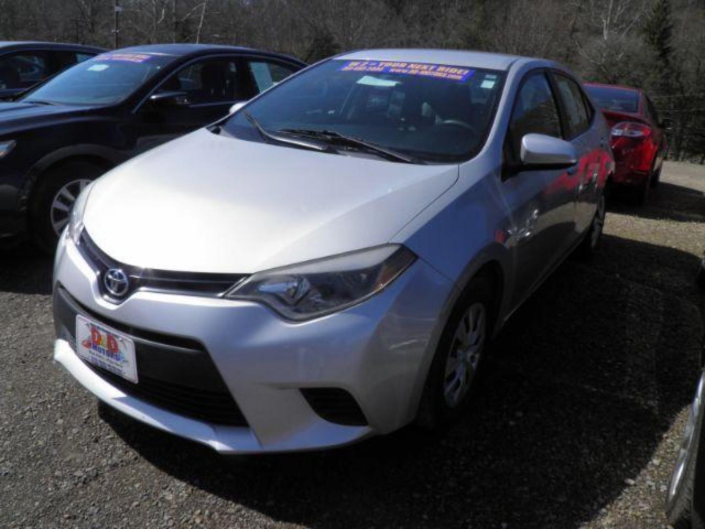 2014 SILVER Toyota Corolla L 4-Speed AT (2T1BURHE0EC) with an 1.8L L4 engine, AT transmission, located at 19521 New George's Creek Rd SW, Barton, MD, 21521, (301) 463-2404, 39.524323, -79.017906 - Photo#0