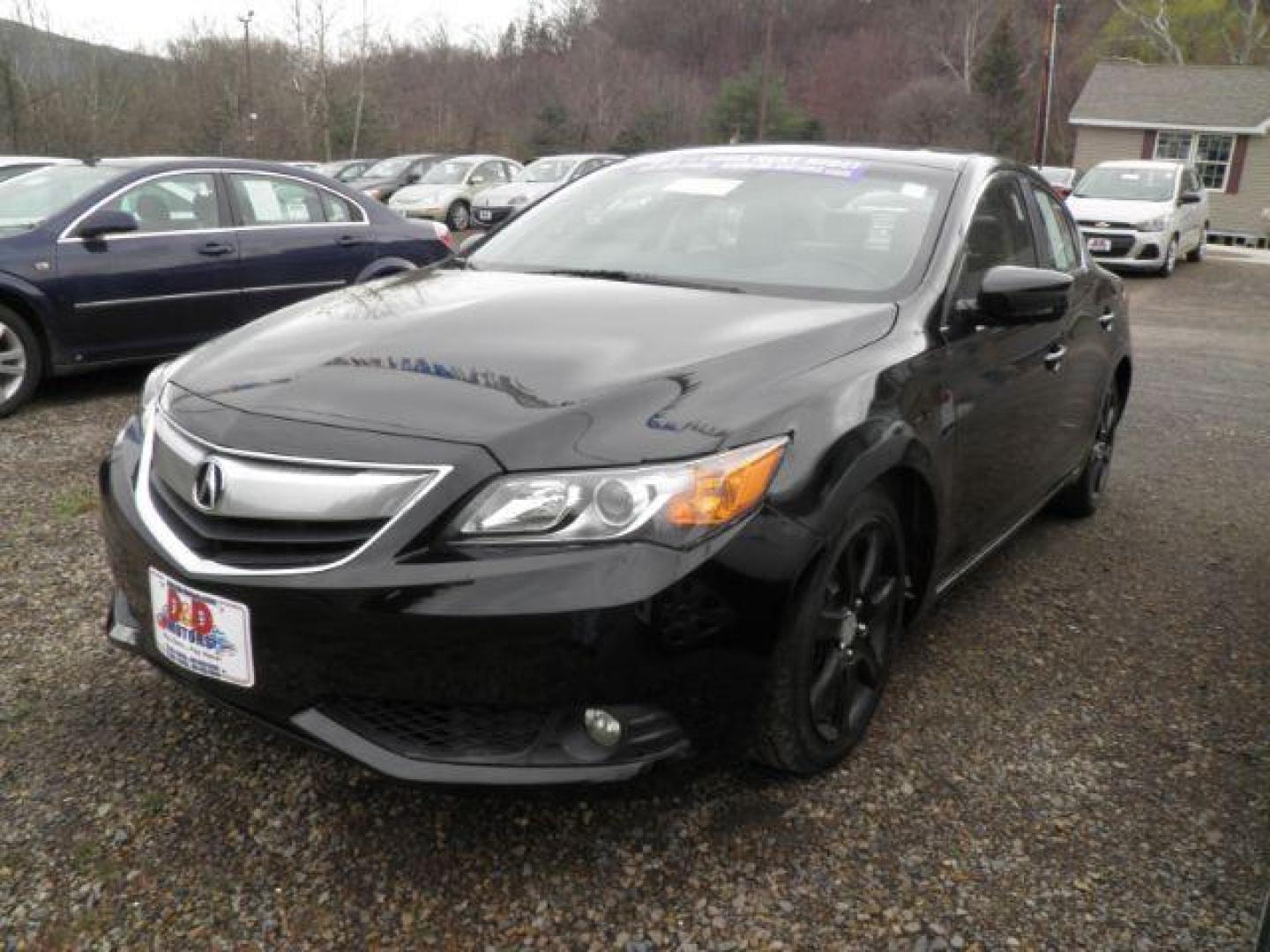 2015 BLACK Acura ILX 5-Spd AT w/ Premium Package (19VDE1F58FE) with an 2.0L L4 engine, AT transmission, located at 15520 McMullen Hwy SW, Belair, MD, 21502, (301) 729-3700, 39.581375, -78.846451 - Photo#0