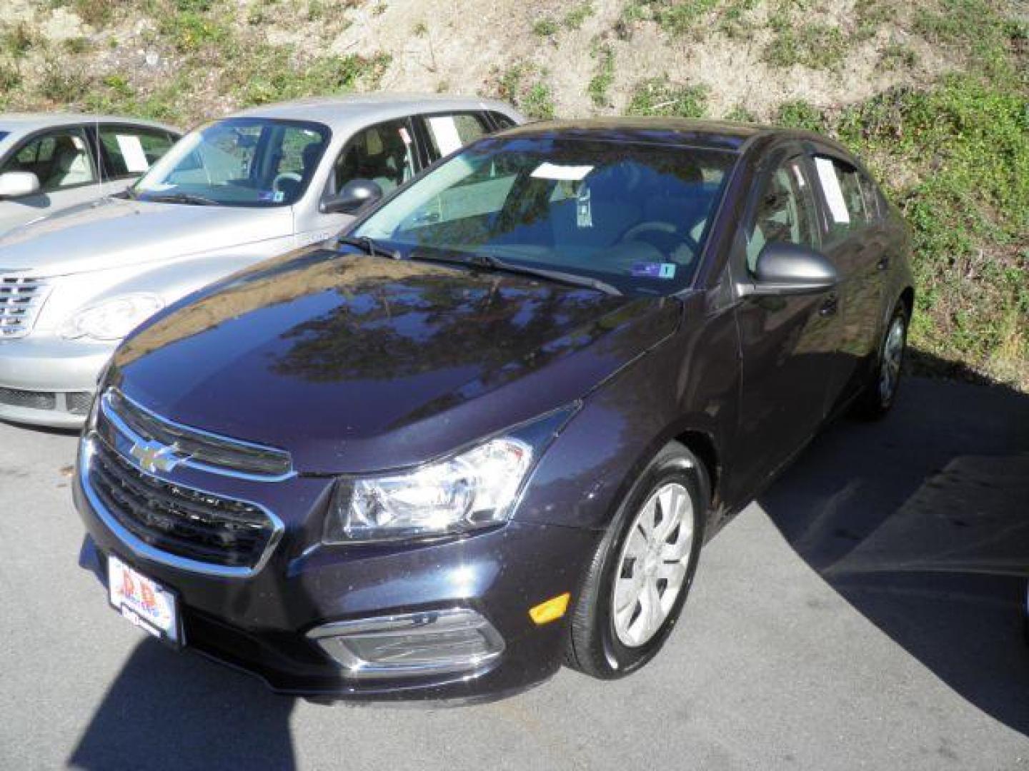 2015 BLUE Chevrolet Cruze LS Auto (1G1PA5SG6F7) with an 1.8L L4 DOHC 16V engine, AT transmission, located at 15520 McMullen Hwy SW, Belair, MD, 21502, (301) 729-3700, 39.581375, -78.846451 - Photo#0