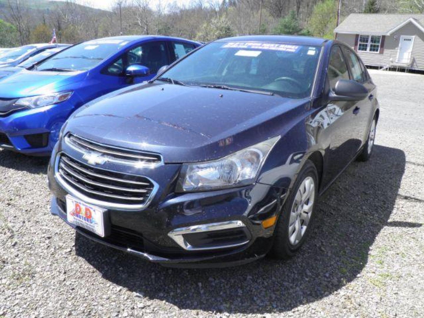 2015 BLUE Chevrolet Cruze LS Auto (1G1PA5SH3F7) with an 1.8l L4 engine, AT transmission, located at 19521 New George's Creek Rd SW, Barton, MD, 21521, (301) 463-2404, 39.524323, -79.017906 - Photo#0