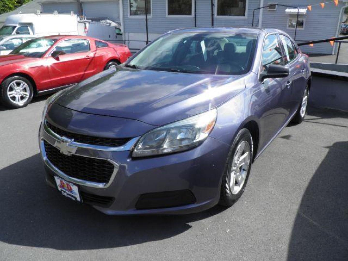 2015 BLUE Chevrolet Malibu LS (1G11B5SL7FF) with an 2.5 L4 engine, AT transmission, located at 15520 McMullen Hwy SW, Belair, MD, 21502, (301) 729-3700, 39.581375, -78.846451 - Photo#0