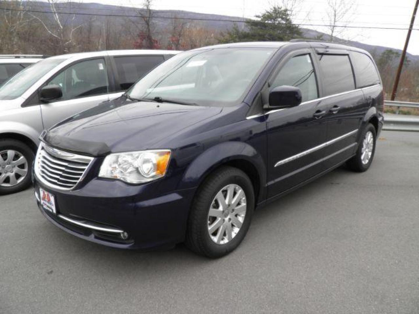 2015 BLUE Chrysler Town and Country Touring (2C4RC1BG4FR) with an 3.6L V6 engine, AT transmission, located at 15520 McMullen Hwy SW, Belair, MD, 21502, (301) 729-3700, 39.581375, -78.846451 - Photo#0