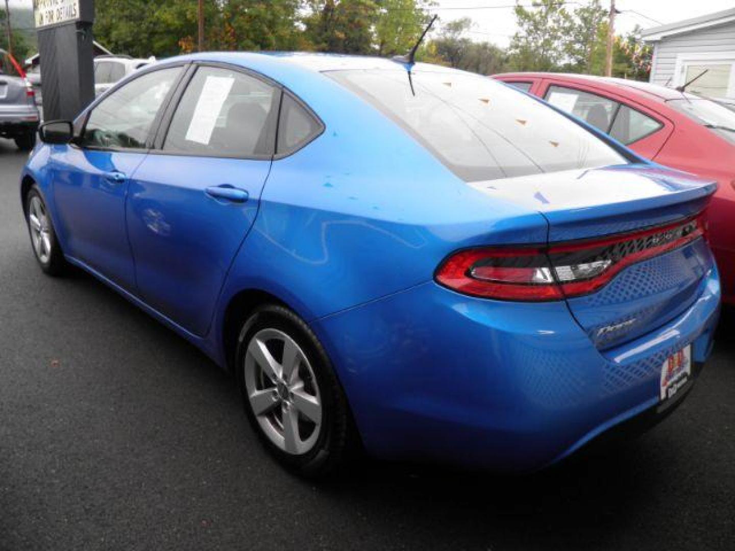 2015 BLUE DODGE DART SXT (1C3CDFBB3FD) with an 2.4L L4 engine, AT transmission, located at 15520 McMullen Hwy SW, Belair, MD, 21502, (301) 729-3700, 39.581375, -78.846451 - Photo#4