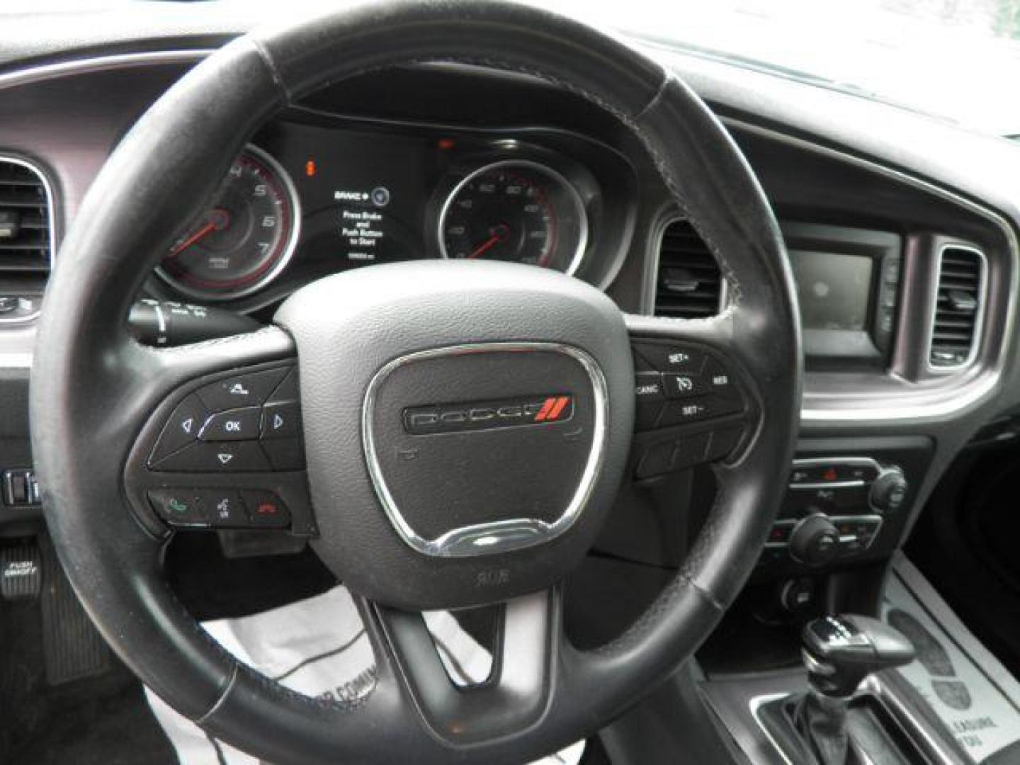 2015 BLACK Dodge Charger SE (2C3CDXFGXFH) with an 3.6L V6 engine, AT transmission, located at 15520 McMullen Hwy SW, Belair, MD, 21502, (301) 729-3700, 39.581375, -78.846451 - Photo#2