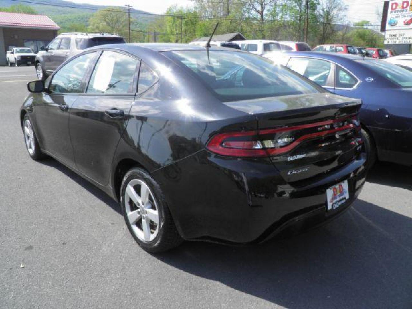 2015 BLACK Dodge Dart SXT (1C3CDFBB1FD) with an 2.4L L4 engine, located at 15520 McMullen Hwy SW, Belair, MD, 21502, (301) 729-3700, 39.581375, -78.846451 - Photo#4