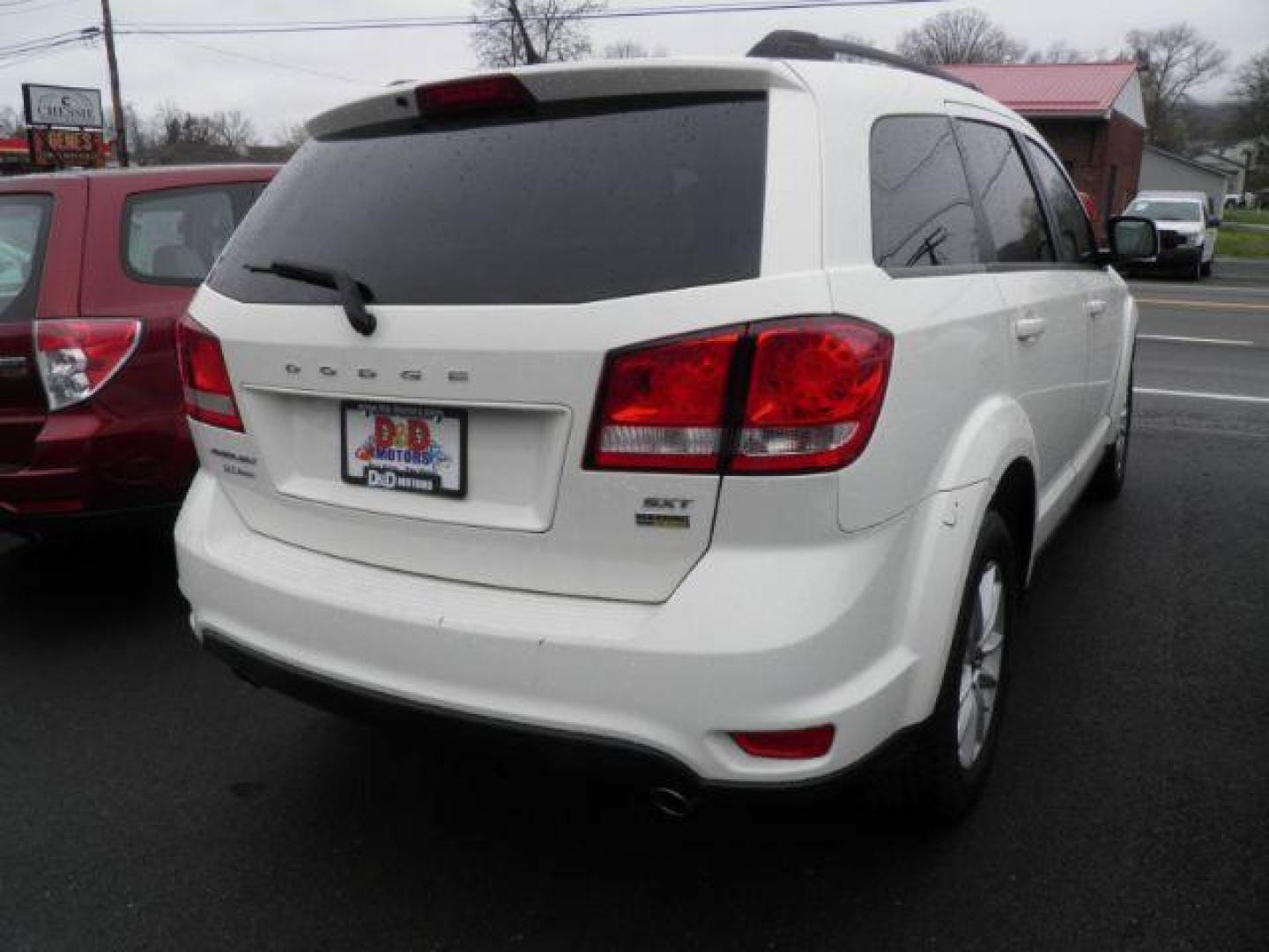 2015 WHITE Dodge Journey SXT (3C4PDCBG7FT) with an 3.6L V6 engine, AT transmission, located at 15520 McMullen Hwy SW, Belair, MD, 21502, (301) 729-3700, 39.581375, -78.846451 - Photo#6