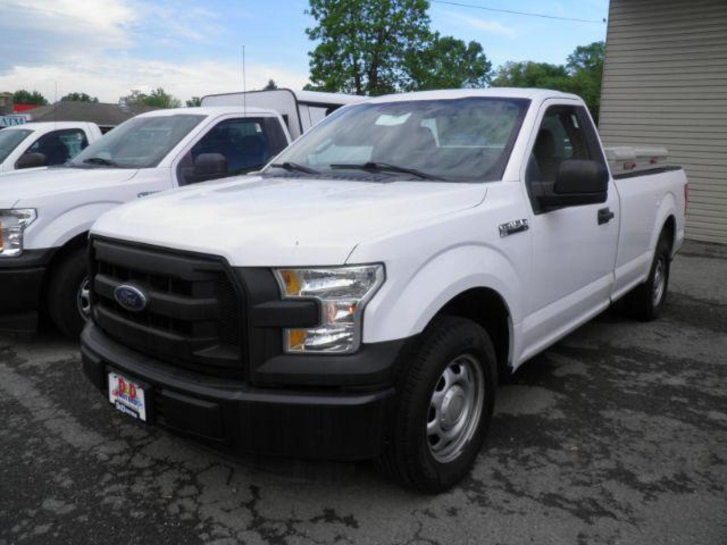 2015 WHITE Ford F-150 XL 8-ft. Bed 2WD (1FTMF1C88FK) with an 3.5L V6 engine, AT transmission, located at 15520 McMullen Hwy SW, Belair, MD, 21502, (301) 729-3700, 39.581375, -78.846451 - Photo#0