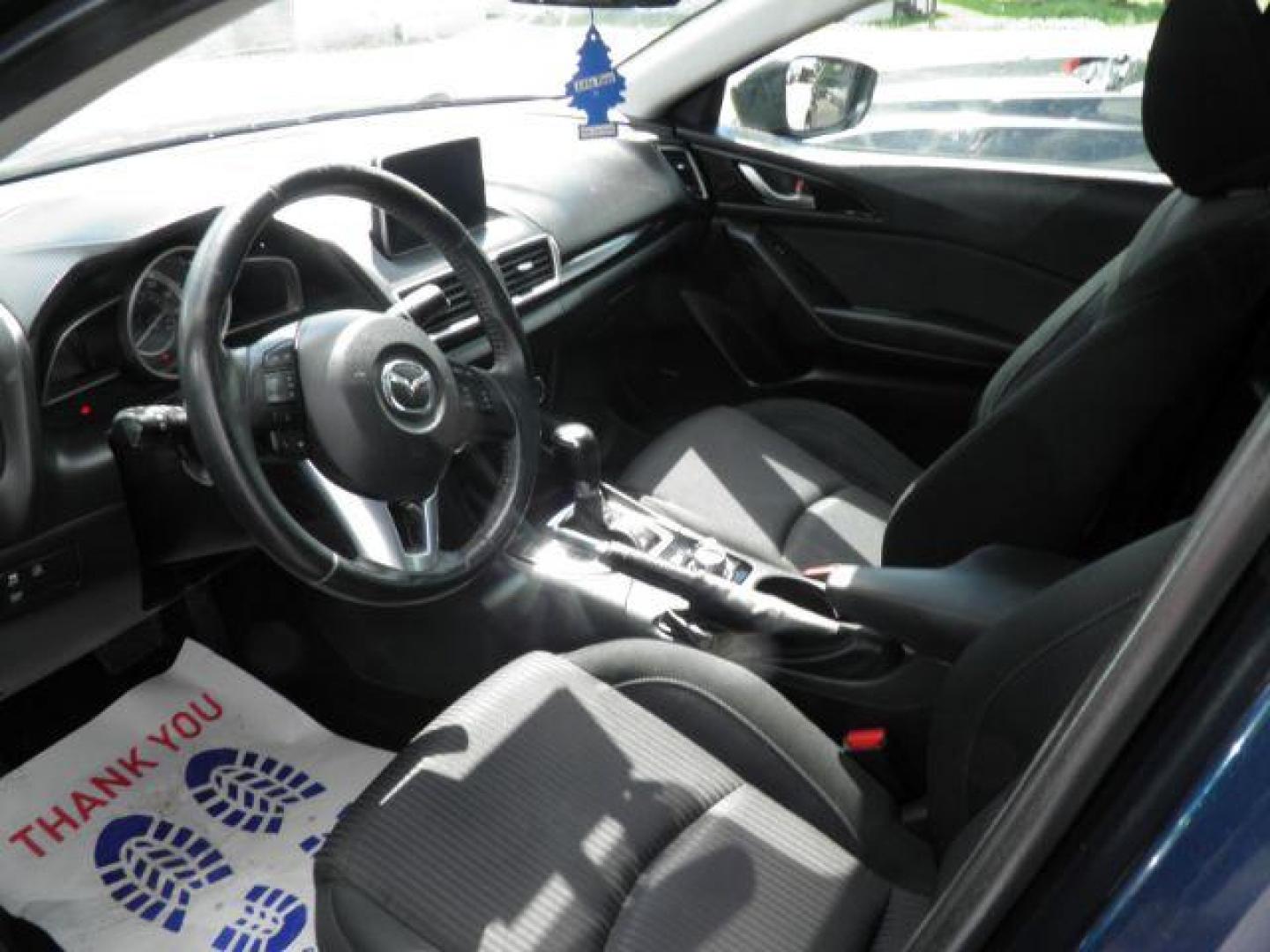 2015 BLUE Mazda MAZDA3 i Touring AT 4-Door (3MZBM1V74FM) with an 2.0L L4 engine, AT transmission, located at 19521 New George's Creek Rd SW, Barton, MD, 21521, (301) 463-2404, 39.524323, -79.017906 - Photo#1