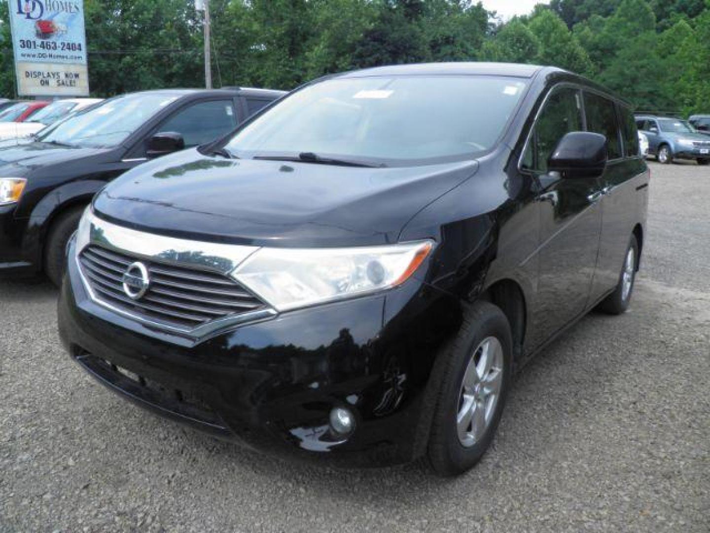 2015 BLACK Nissan Quest S (JN8AE2KP6F9) with an 3.5L V6 engine, CVT transmission, located at 19521 New George's Creek Rd SW, Barton, MD, 21521, (301) 463-2404, 39.524323, -79.017906 - Photo#0