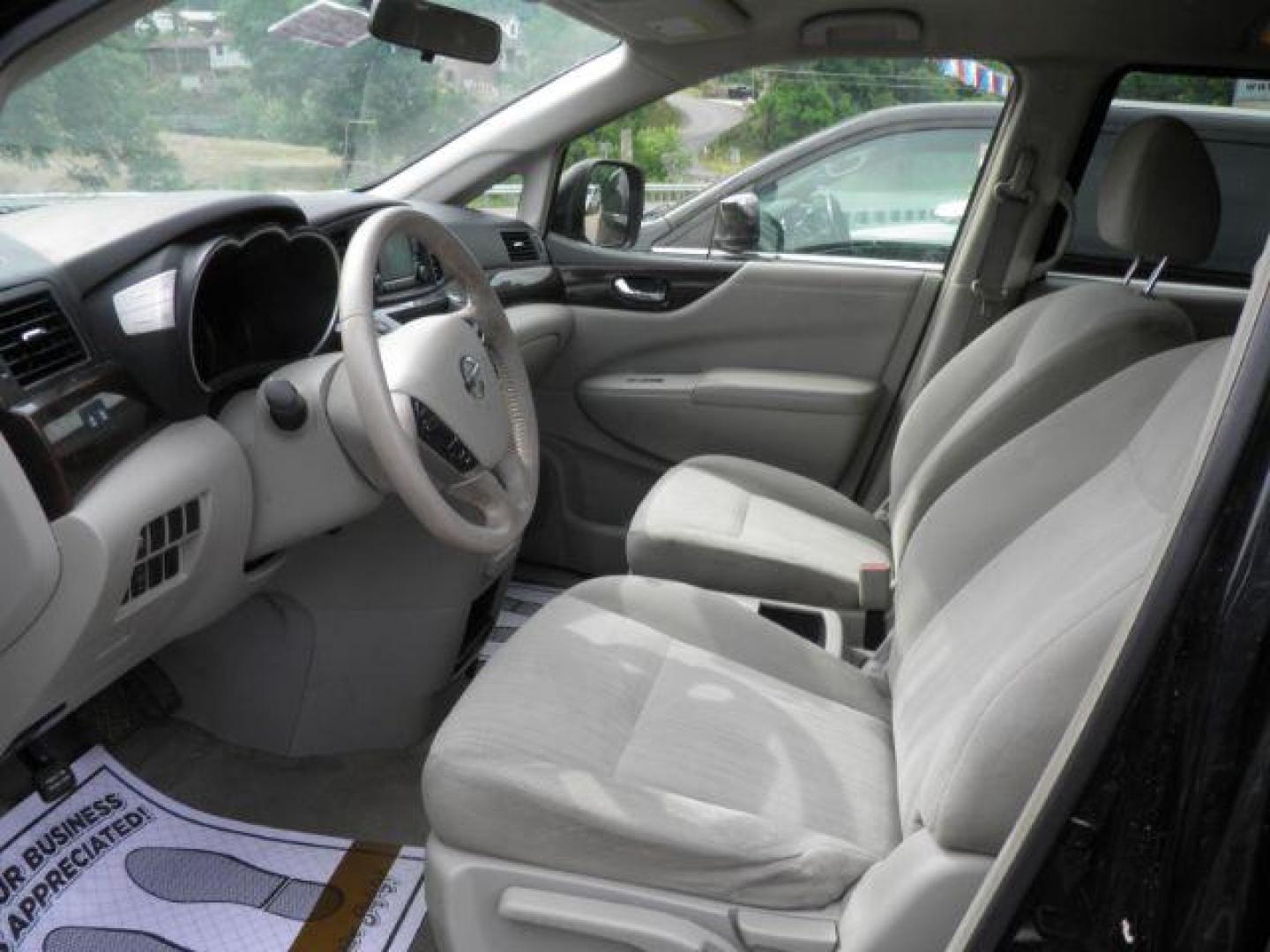 2015 BLACK Nissan Quest S (JN8AE2KP6F9) with an 3.5L V6 engine, CVT transmission, located at 19521 New George's Creek Rd SW, Barton, MD, 21521, (301) 463-2404, 39.524323, -79.017906 - Photo#1