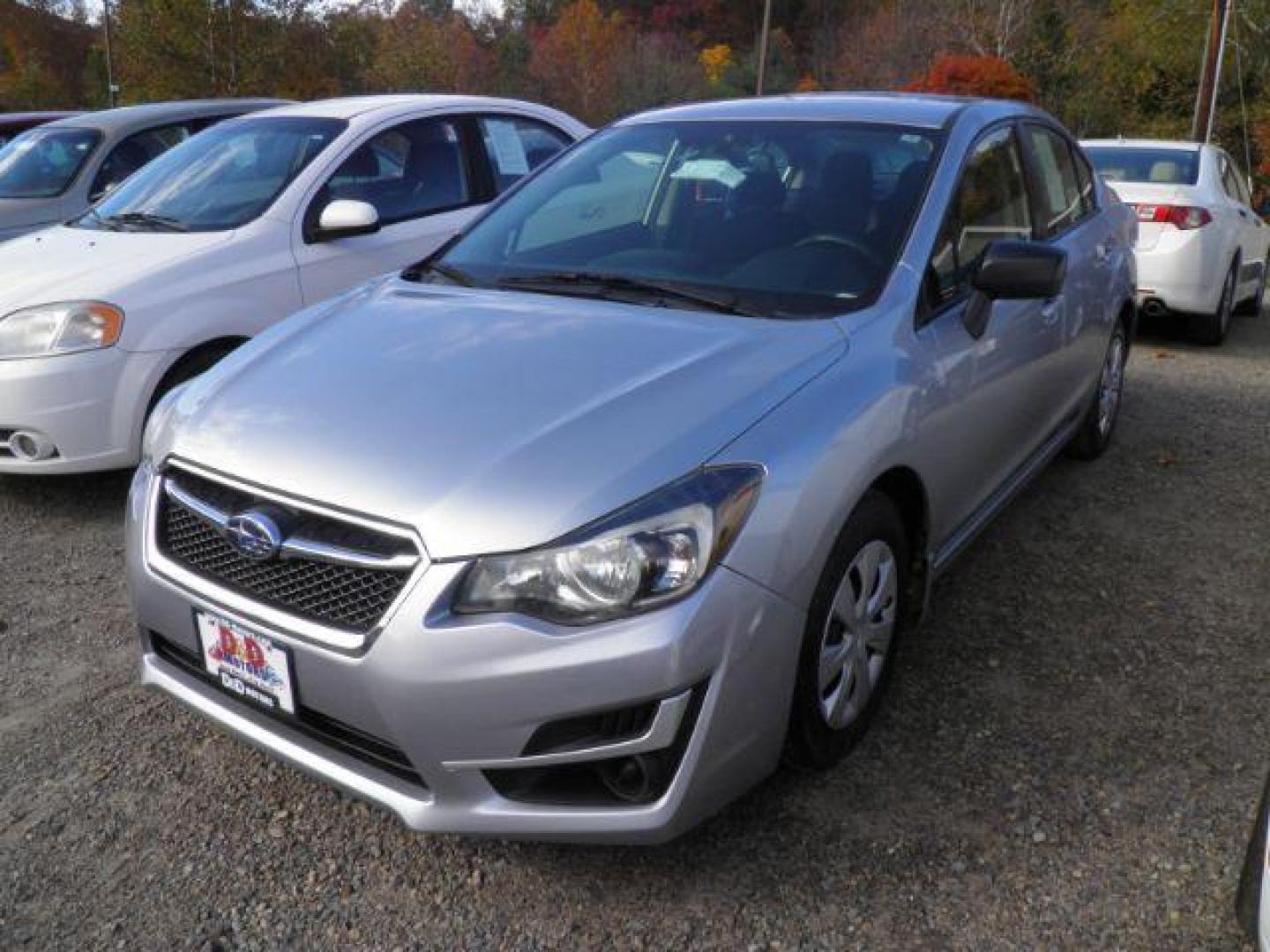 2015 SILVER Subaru Impreza 2.0i PZEV CVT 4-Door (JF1GJAA66FH) with an 2.0l L4 engine, CVT transmission, located at 19521 New George's Creek Rd SW, Barton, MD, 21521, (301) 463-2404, 39.524323, -79.017906 - Photo#0