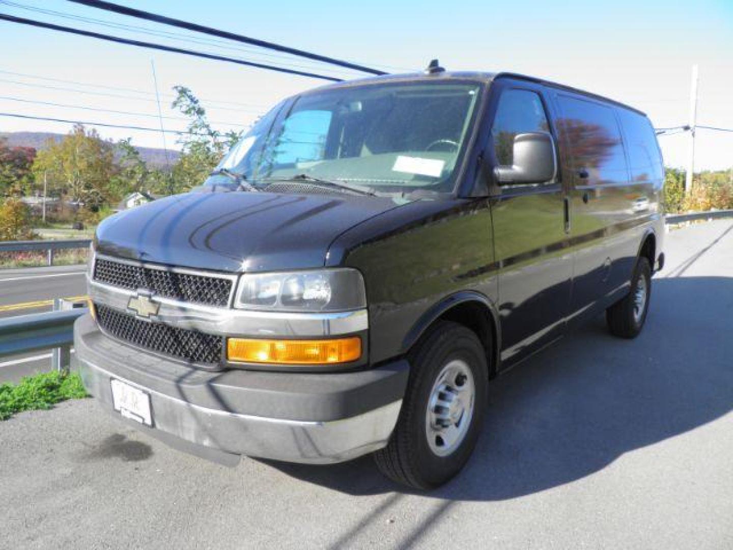 2016 BLACK Chevrolet EXPRESS 2500 Cargo (1GCWGAFF5G1) with an 4.8L V8 engine, AT transmission, located at 19521 New George's Creek Rd SW, Barton, MD, 21521, (301) 463-2404, 39.524323, -79.017906 - Photo#0