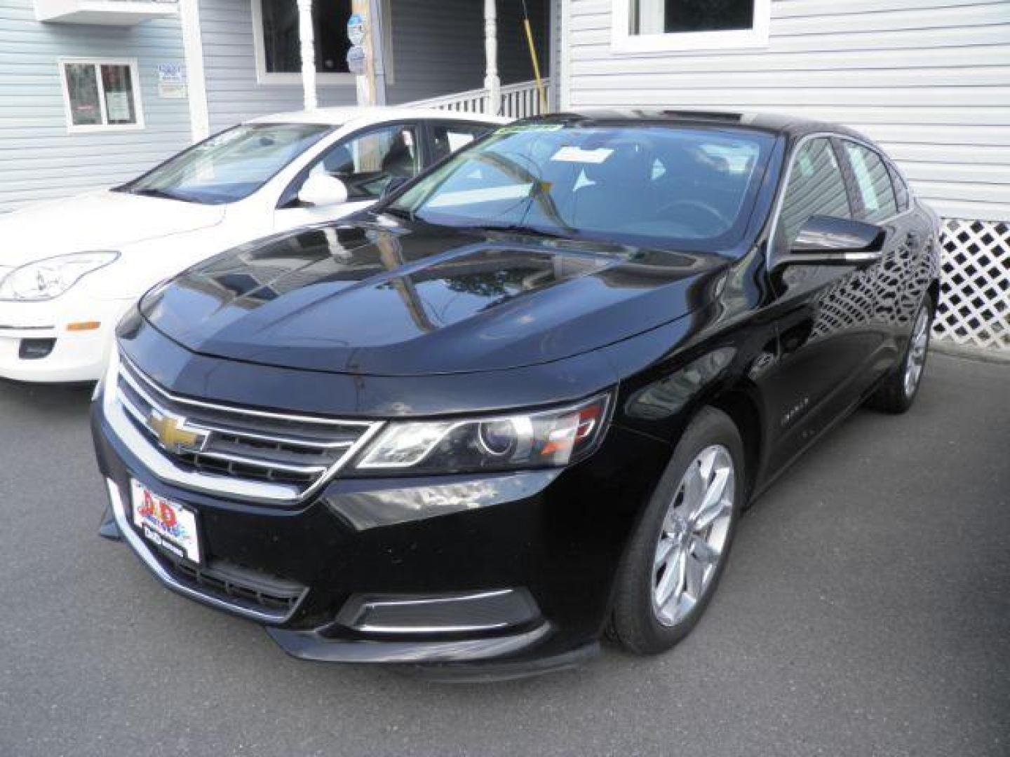 2016 Black Chevrolet Impala LT (2G1115S33G9) with an 3.6L V6 engine, AT transmission, located at 19521 New George's Creek Rd SW, Barton, MD, 21521, (301) 463-2404, 39.524323, -79.017906 - Photo#0