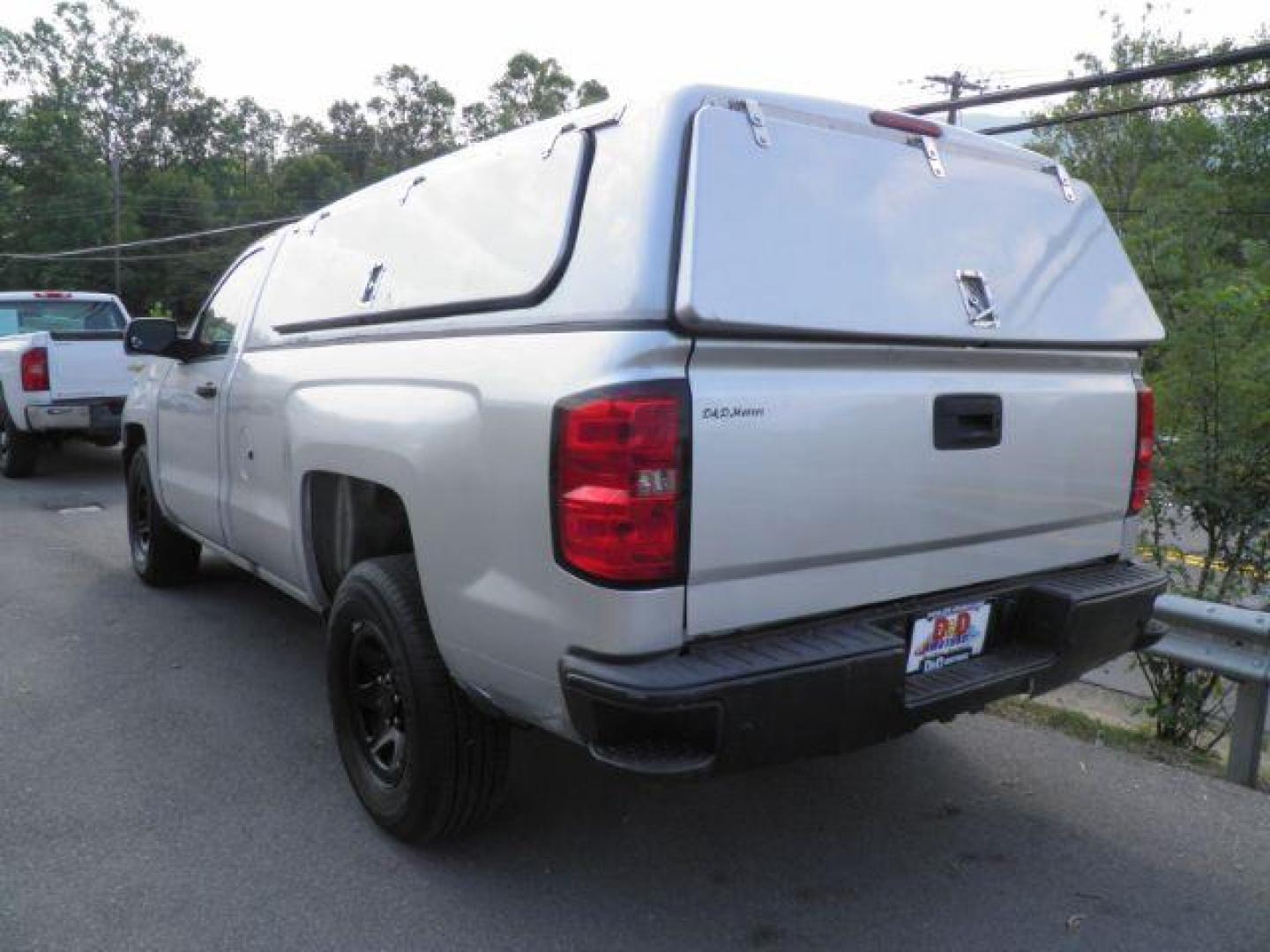 2016 SILVER Chevrolet Silverado 1500 Work Truck Long Box 2WD (1GCNCNEHXGZ) with an 4.3L V6 engine, AT transmission, located at 15520 McMullen Hwy SW, Belair, MD, 21502, (301) 729-3700, 39.581375, -78.846451 - Photo#3