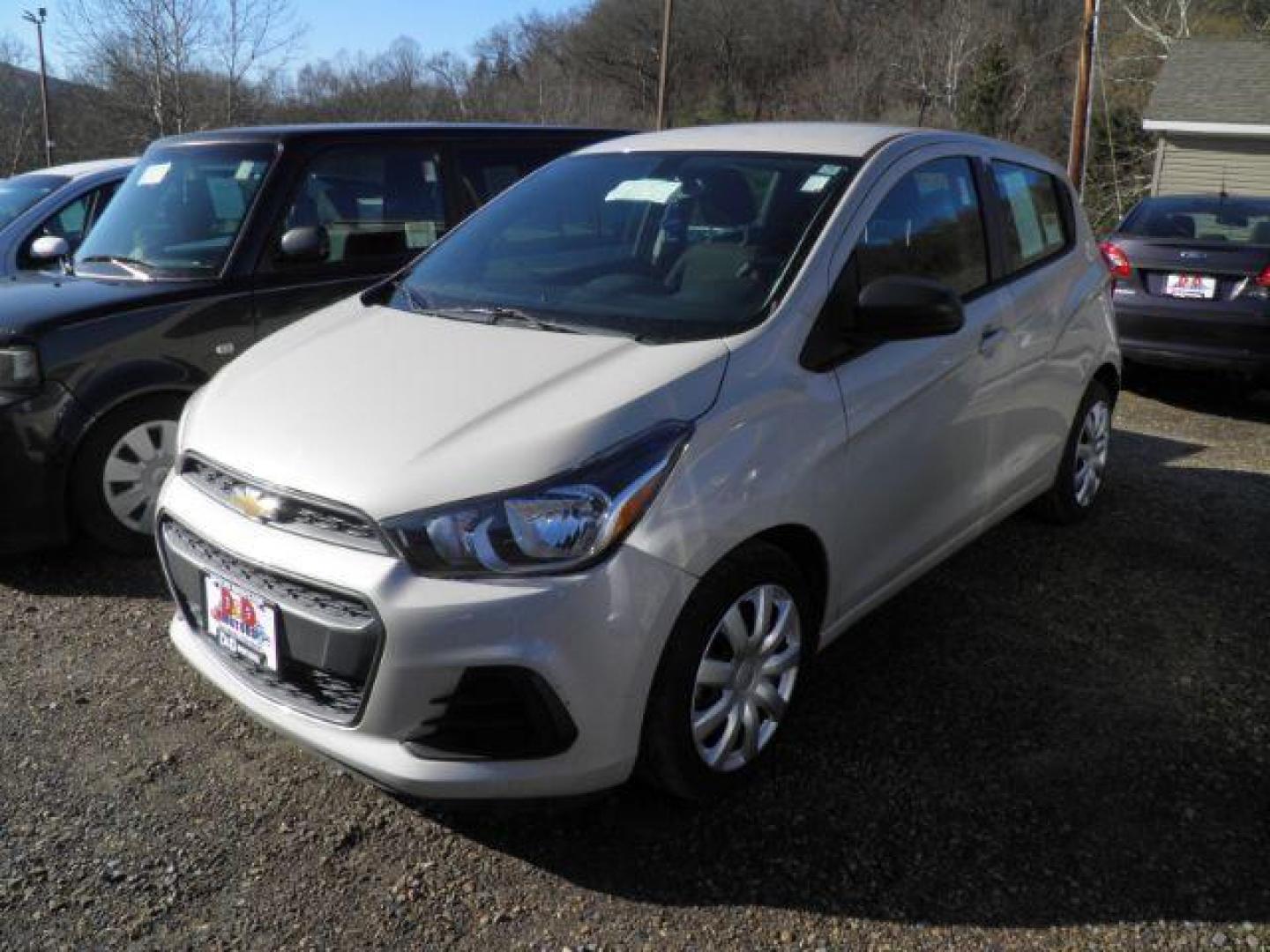 2016 WHITE Chevrolet Spark LS CVT (KL8CB6SA0GC) with an 1.4L 4L engine, CVT transmission, located at 19521 New George's Creek Rd SW, Barton, MD, 21521, (301) 463-2404, 39.524323, -79.017906 - Photo#0