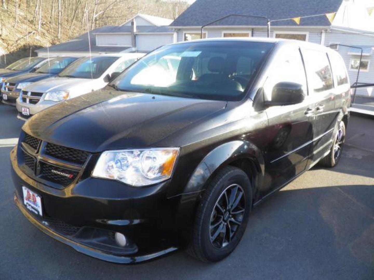 2016 BLACK DODGE G CARAVAN R/T (2C4RDGEG2GR) with an 3.6L V6 engine, AT transmission, located at 15520 McMullen Hwy SW, Belair, MD, 21502, (301) 729-3700, 39.581375, -78.846451 - Photo#0