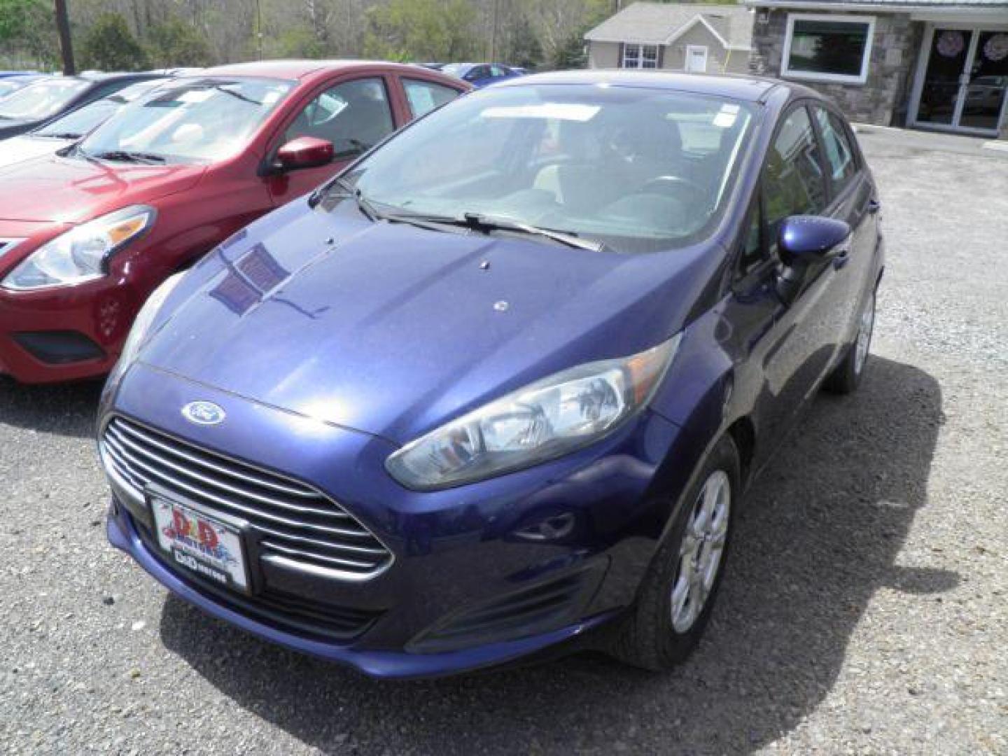 2016 BLUE Ford Fiesta SE Hatchback (3FADP4EJ6GM) with an 1.6L L4 engine, AT transmission, located at 19521 New George's Creek Rd SW, Barton, MD, 21521, (301) 463-2404, 39.524323, -79.017906 - Photo#0