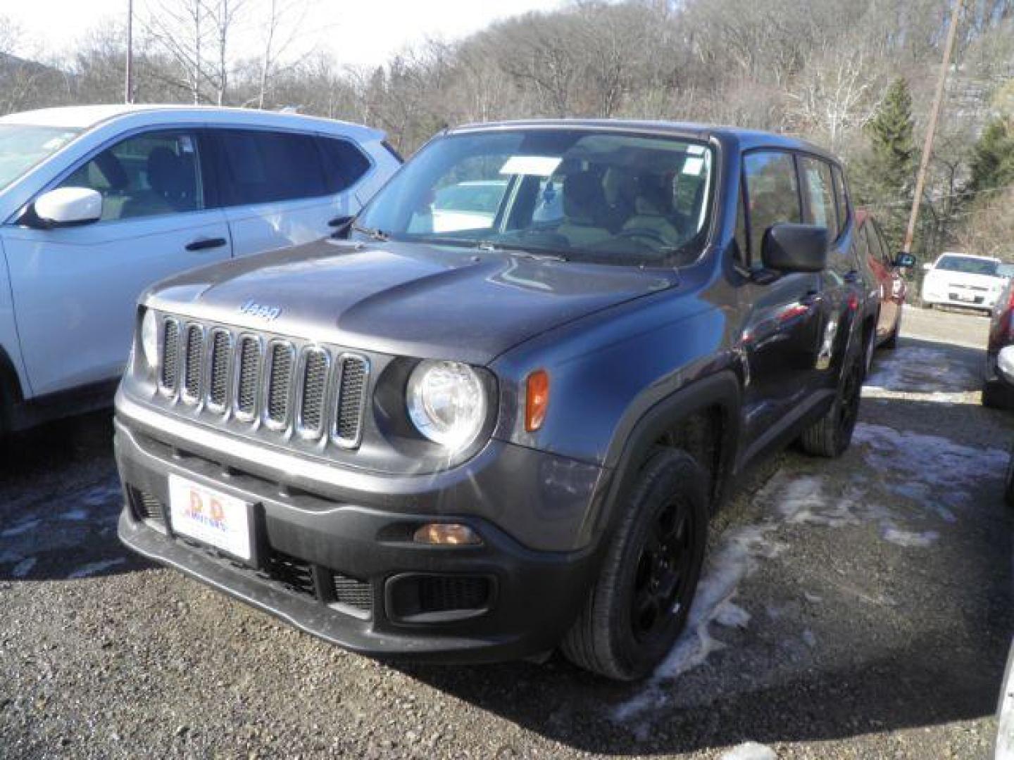 2016 GRAY JEEP RENEGADE SPT (ZACCJBAT3GP) with an 2.5L L4 engine, AT transmission, located at 19521 New George's Creek Rd SW, Barton, MD, 21521, (301) 463-2404, 39.524323, -79.017906 - Photo#0