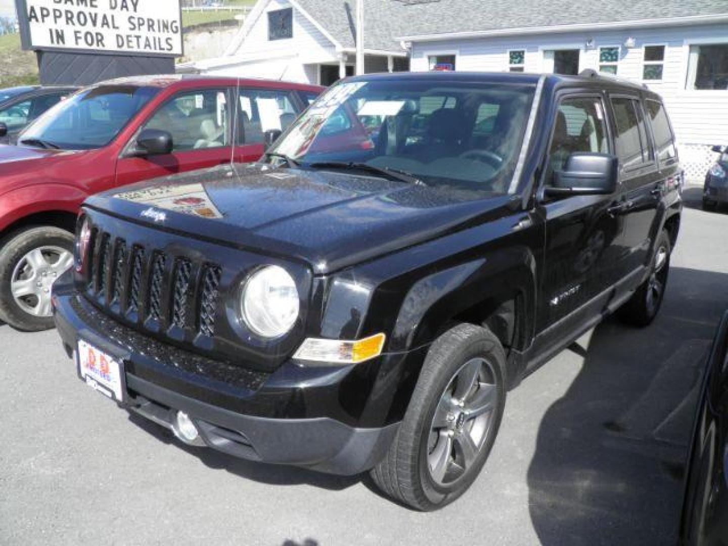 2016 BLACK Jeep Patriot Latitude 4WD (1C4NJRFB0GD) with an 2.4L L4 engine, AT transmission, located at 15520 McMullen Hwy SW, Belair, MD, 21502, (301) 729-3700, 39.581375, -78.846451 - Photo#0