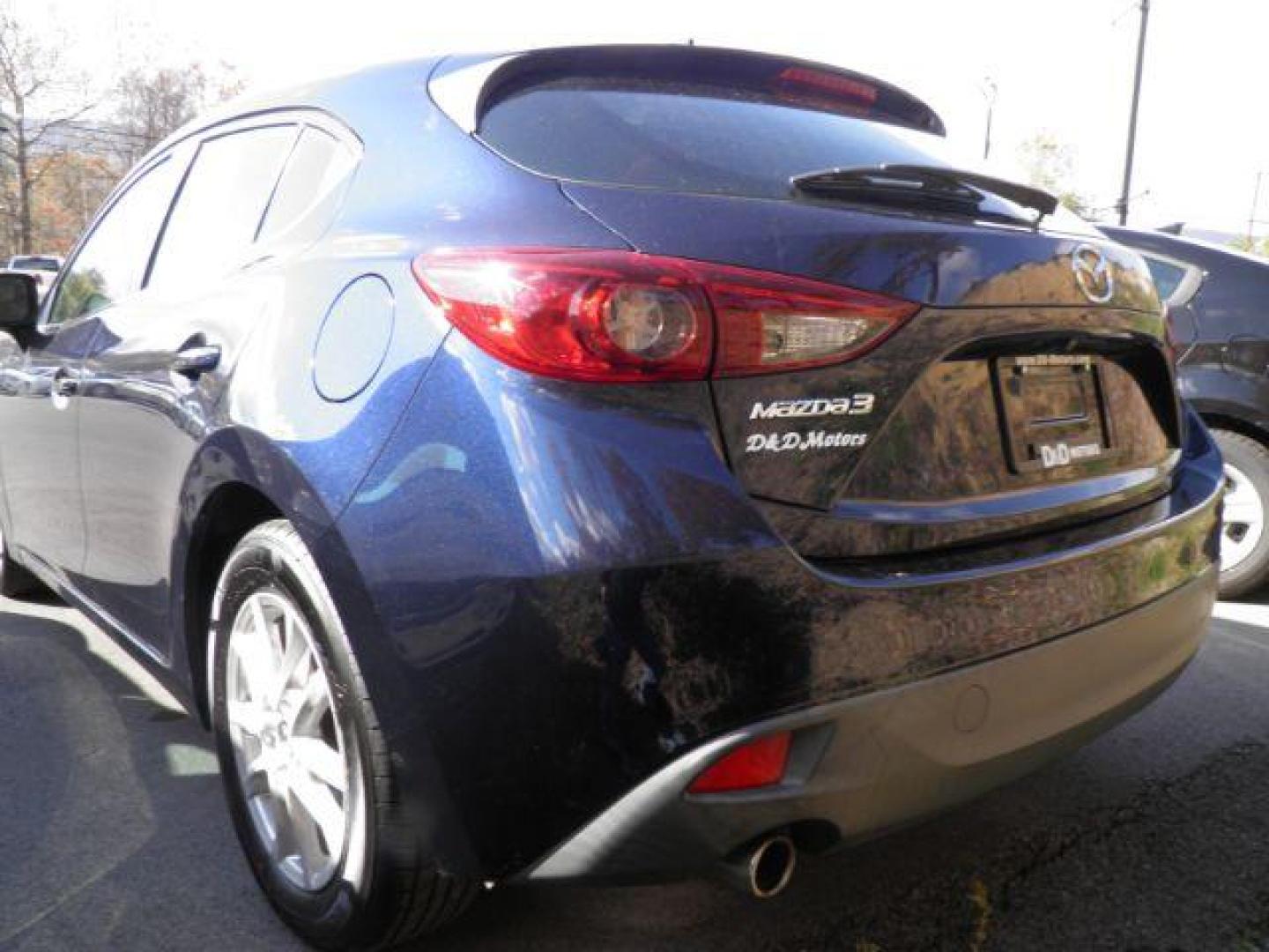 2016 BLUE Mazda MAZDA3 i Grand Touring AT 5-Door (3MZBM1M71GM) with an 2.0L L4 engine, AT transmission, located at 15520 McMullen Hwy SW, Belair, MD, 21502, (301) 729-3700, 39.581375, -78.846451 - Photo#4