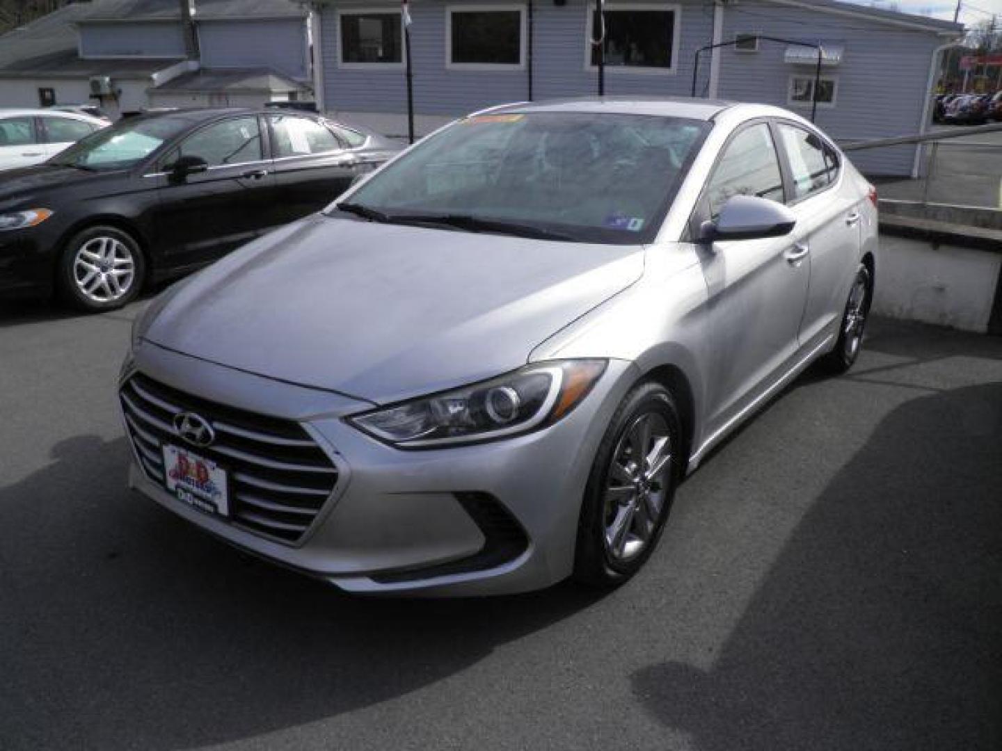 2017 SILVER Hyundai Elantra Value Edition 6A (KMHD84LF6HU) with an 1.8l L4 engine, AT transmission, located at 19521 New George's Creek Rd SW, Barton, MD, 21521, (301) 463-2404, 39.524323, -79.017906 - Photo#0