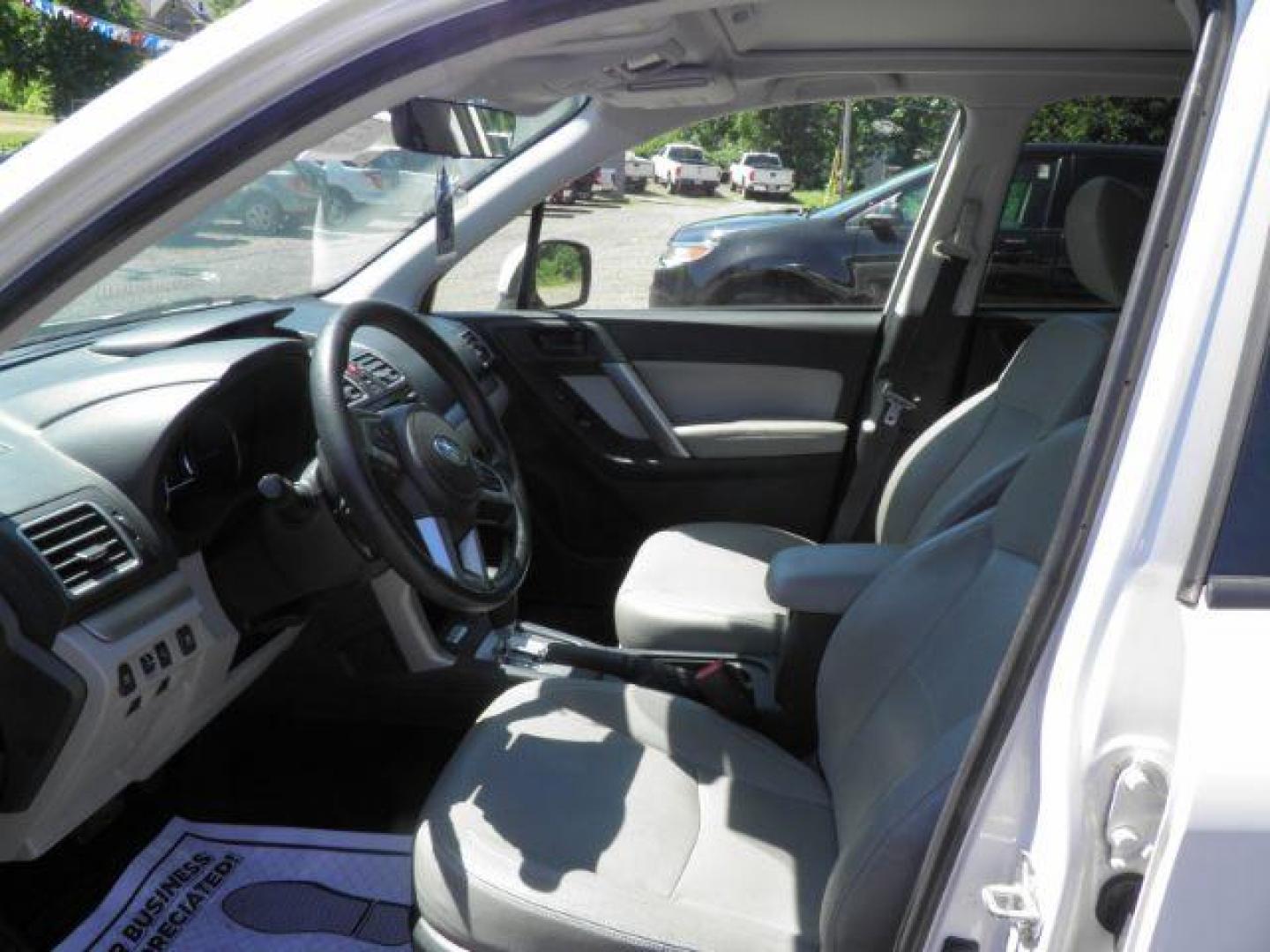 2017 WHITE Subaru Forester 5DR (JF2SJAGC3HH) with an 2.5 L4 engine, CVT transmission, located at 19521 New George's Creek Rd SW, Barton, MD, 21521, (301) 463-2404, 39.524323, -79.017906 - Photo#1