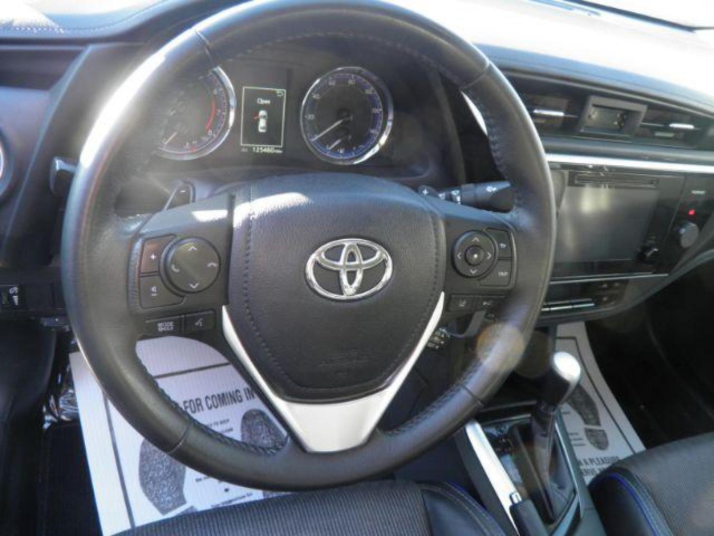 2017 GRAY TOYOTA COROLLA SE CVT (5YFBURHE9HP) with an 1.8L L4 engine, AT transmission, located at 15520 McMullen Hwy SW, Belair, MD, 21502, (301) 729-3700, 39.581375, -78.846451 - Photo#2