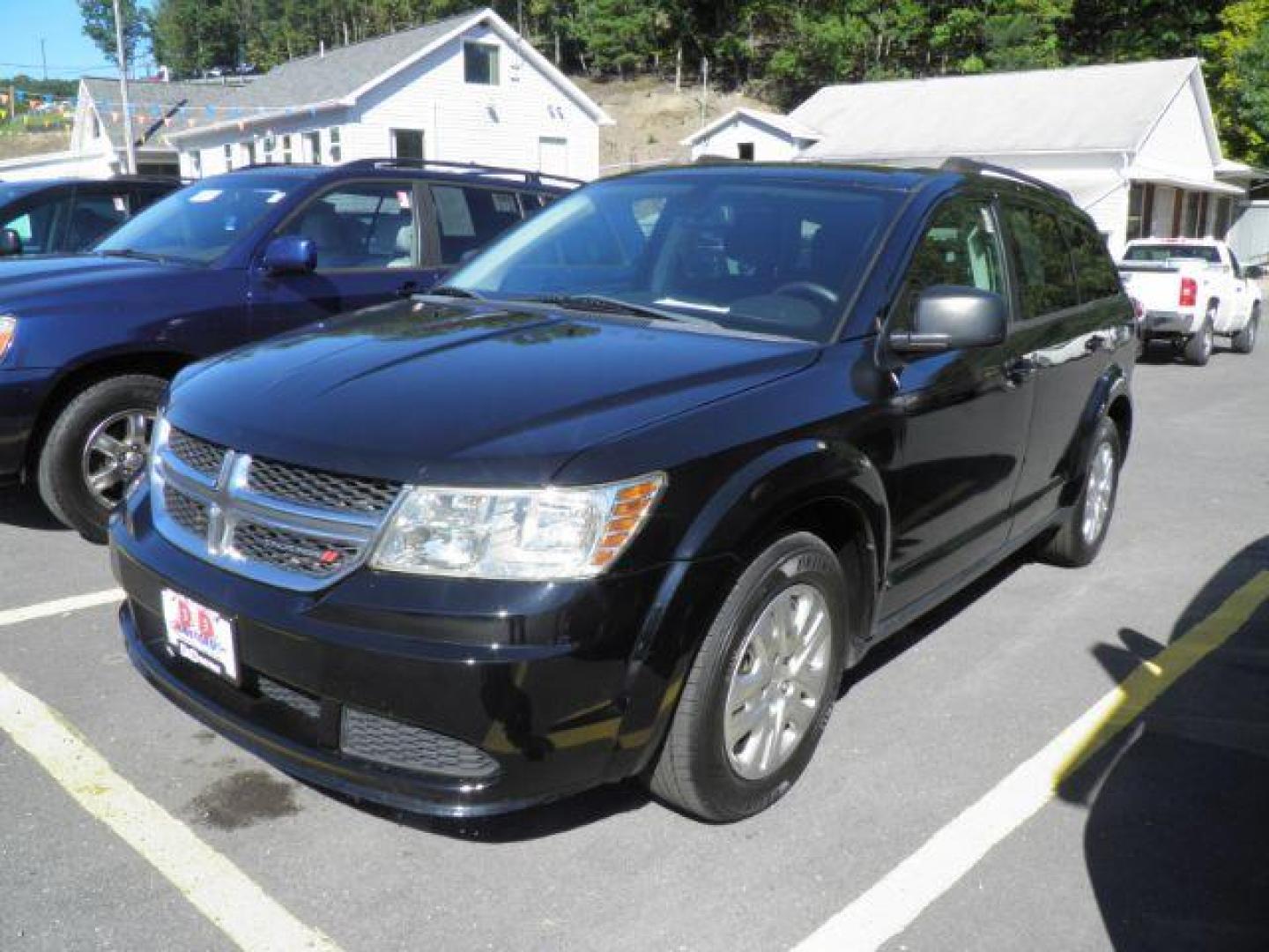 2018 BLACK Dodge Journey SE (3C4PDCAB2JT) with an 2.4L L4 engine, AT transmission, located at 15520 McMullen Hwy SW, Belair, MD, 21502, (301) 729-3700, 39.581375, -78.846451 - Photo#0