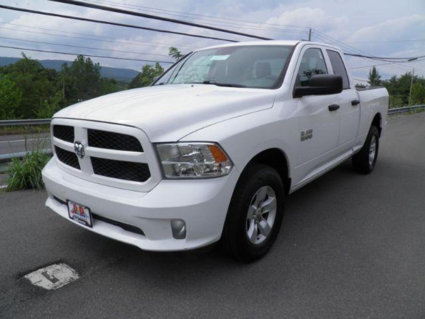 2018 WHITE RAM 1500 Tradesman Quad Cab 4WD (1C6RR7FG4JS) with an 3.6L V6 engine, AT transmission, located at 15520 McMullen Hwy SW, Belair, MD, 21502, (301) 729-3700, 39.581375, -78.846451 - Photo#0